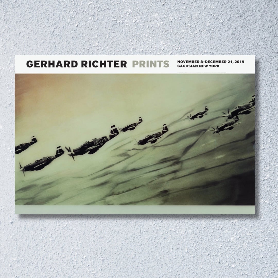 ゲルハルト・リヒター GERHARD RICHTER: PRINTS ポスター GERHARD