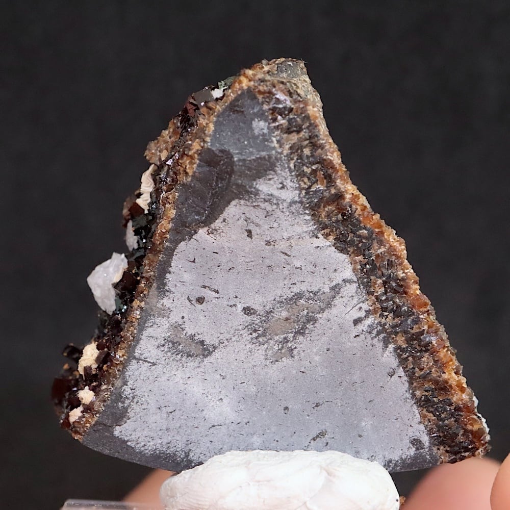 希少！アイオワ州産 イリデッセント カルサイト 46g IRI052 原石 鉱物