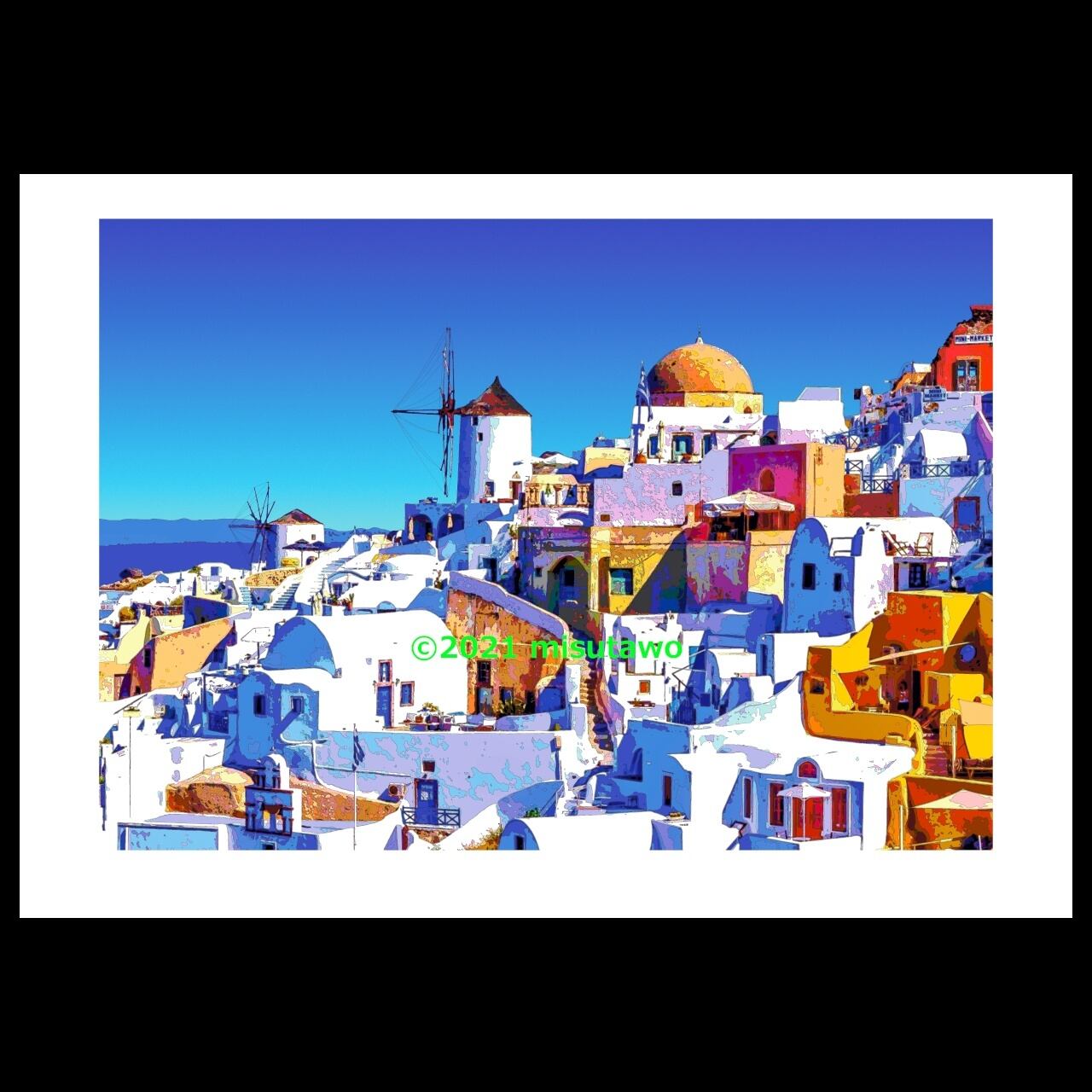 ガエーゴス サントリーニ 絵画 アート ガエーゴス サントリーニ 絵画