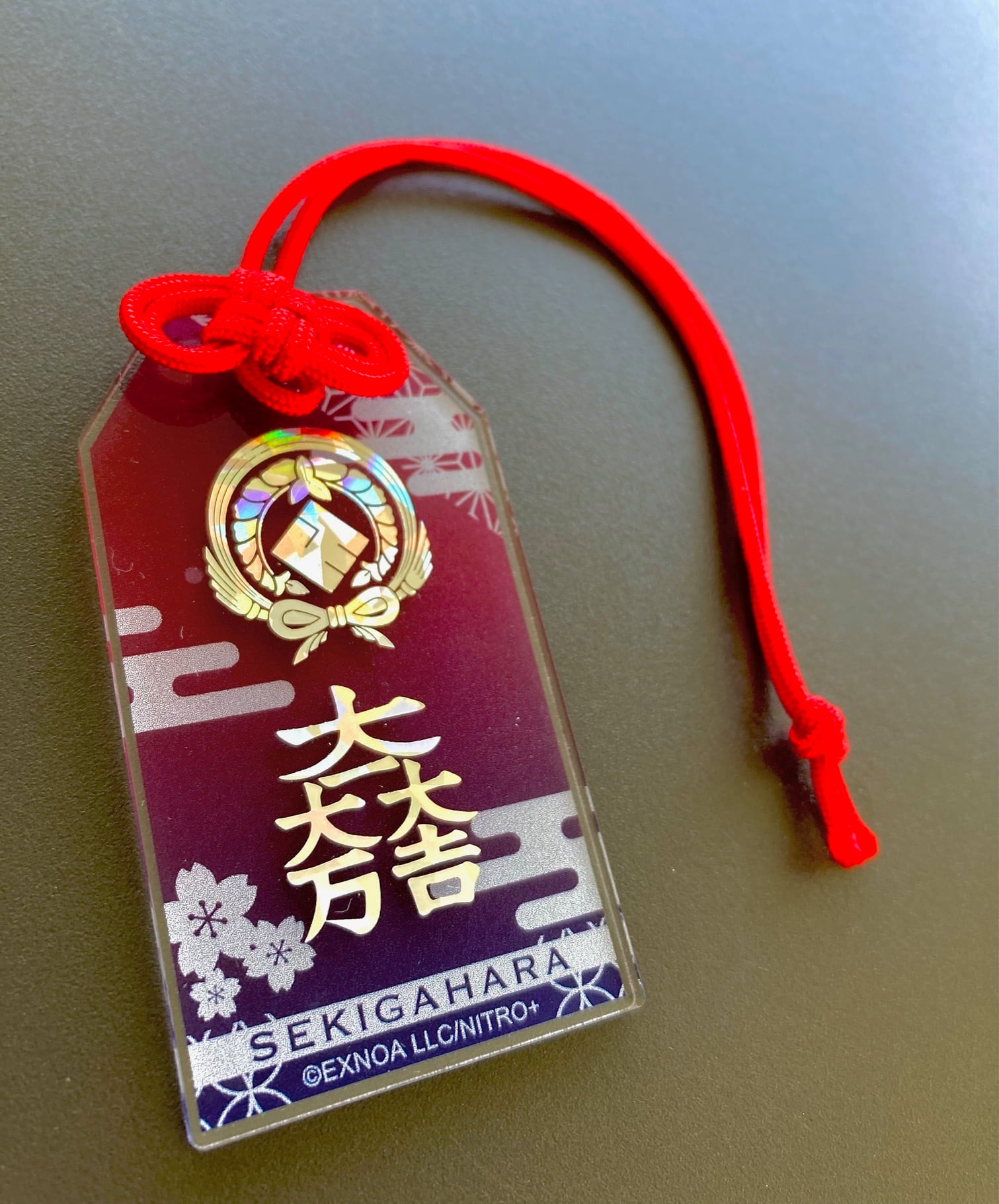 刀剣乱舞ONLINE×関ケ原】御守り風アクリルホルダー | 刀剣乱舞万屋本舗