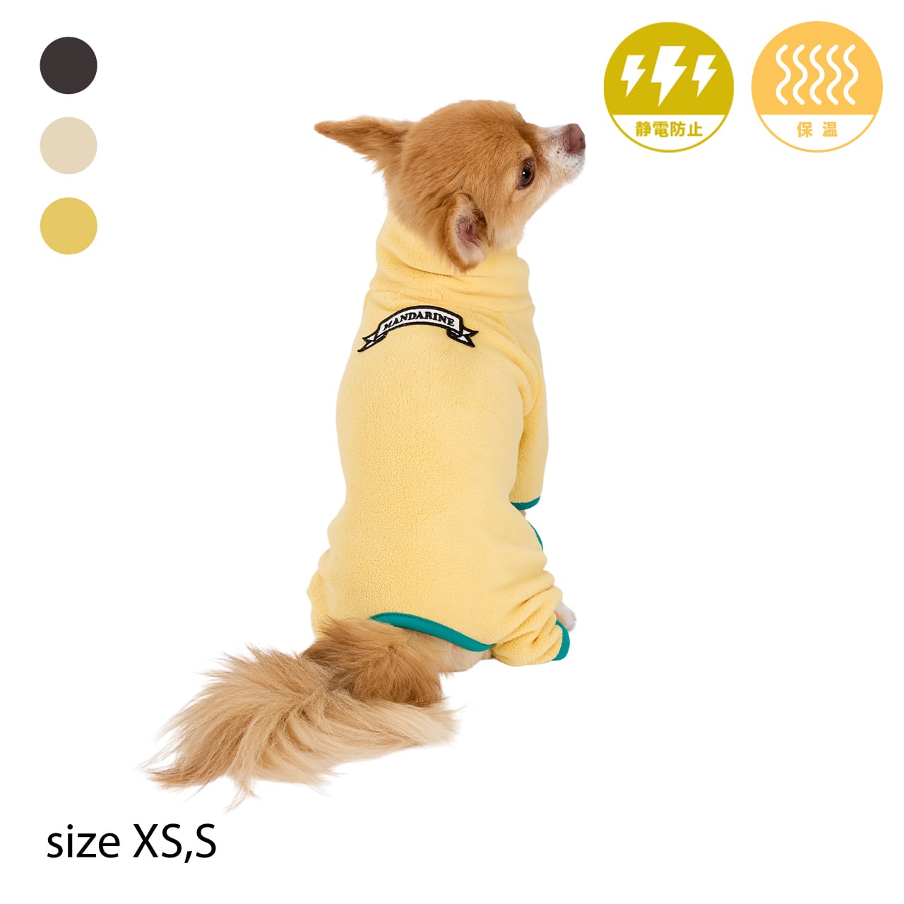 さくらイエローMD①L①フレームロゴボアスーツ FRAME LOGO BOA SUIT