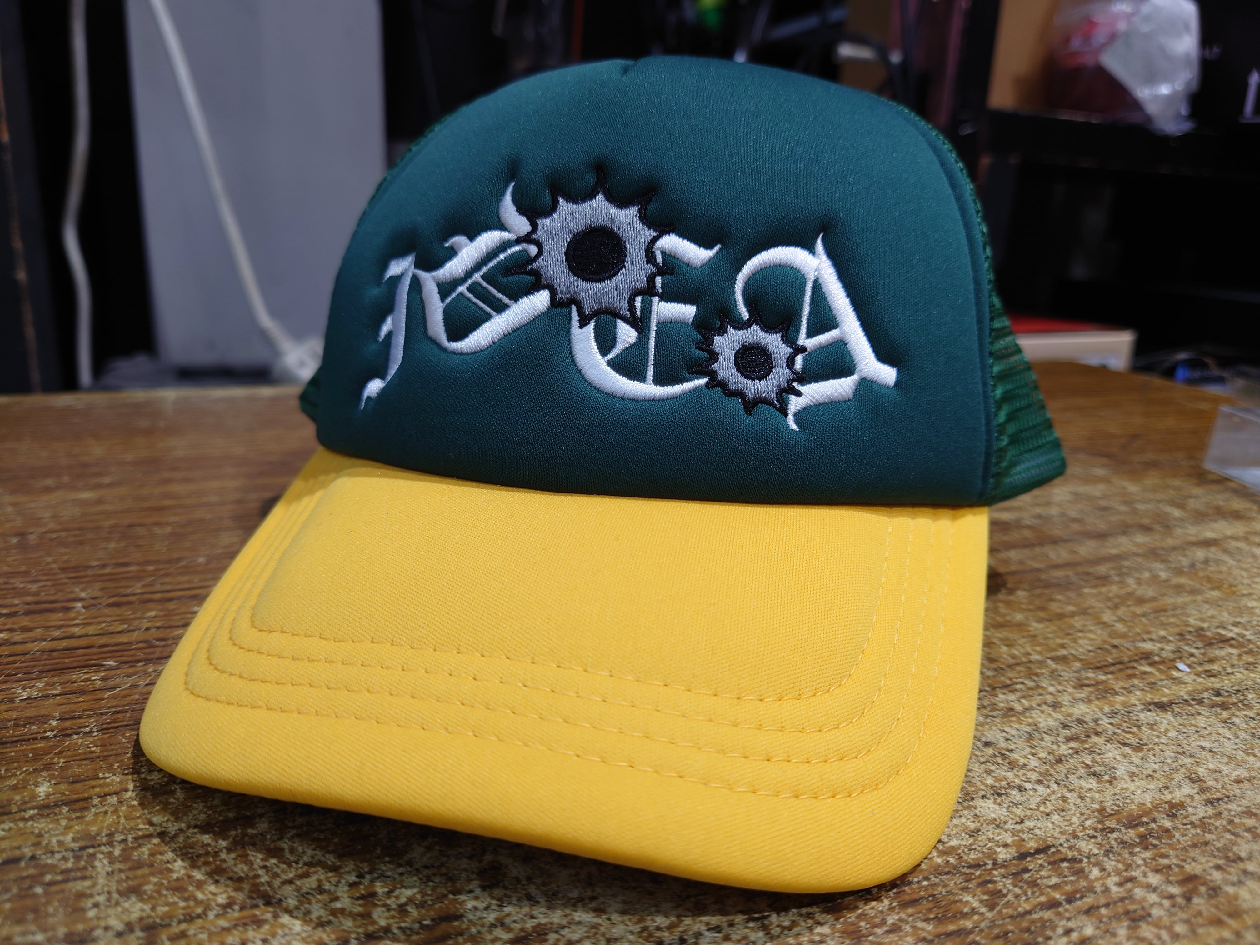 イデアスワムキャップ ideaswam cap ブルー 水色メッシュキャップ