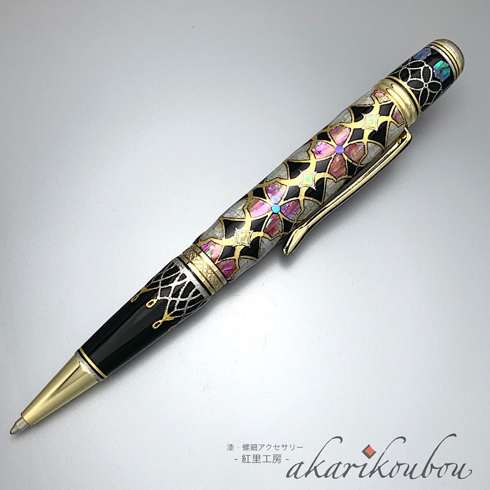 角形 螺鈿細工 漆器6客 金赤蒔絵蝶文 50年前 送込 角形 螺鈿細工 漆器6