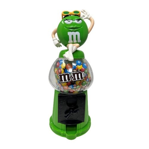 中古】M&M's Candy Novelty Dispenser Green エムアンドエムズ