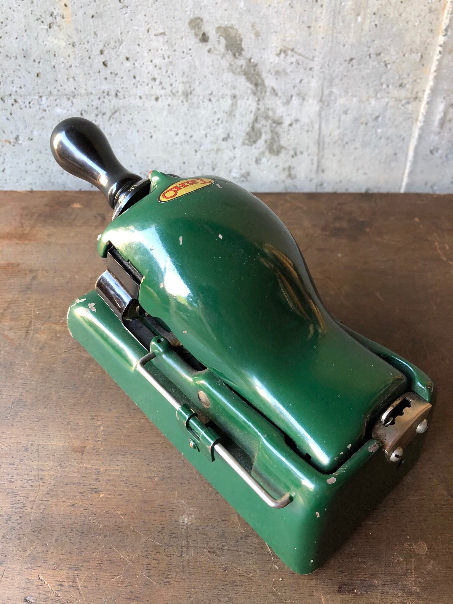 昭和レトロ チェックライター BH型 ニッポー nippo 漢数字 印字