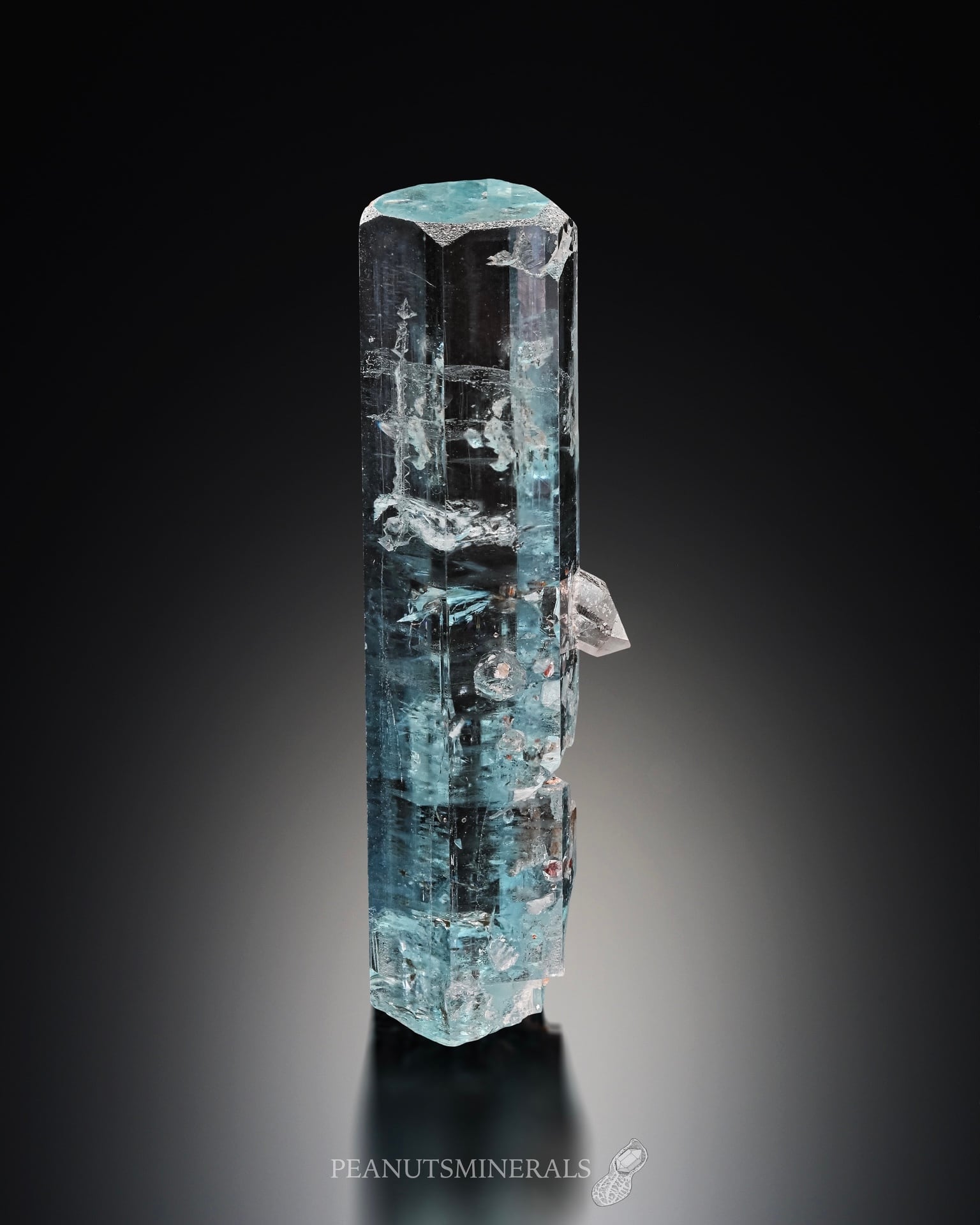 アクアマリン / マイカ【Aquamarine on Mica】中国産 | PEANUTS MINERALS