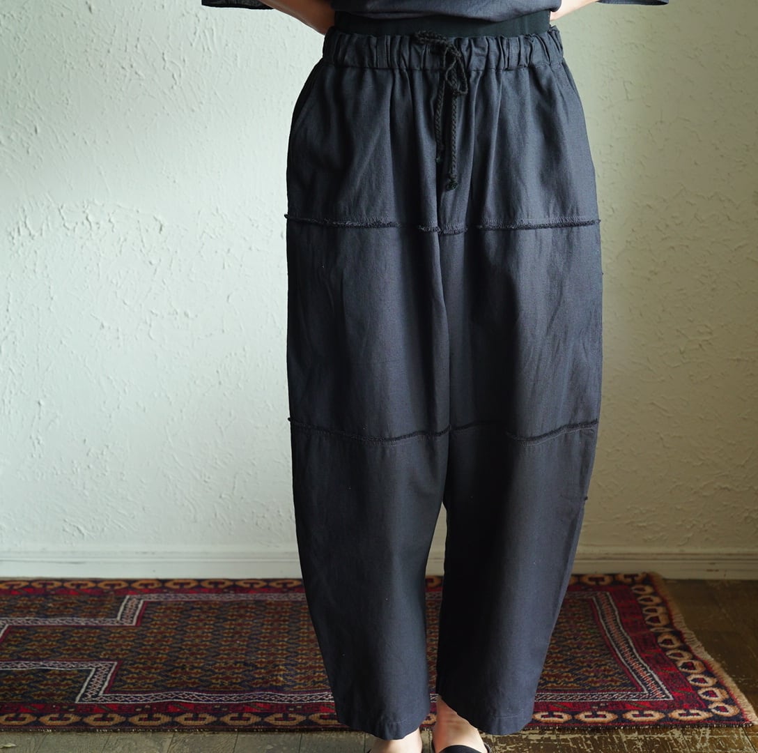 mittan 竹パンツ 黒 サイズ2 MITTAN 竹パンツ | monday mama market