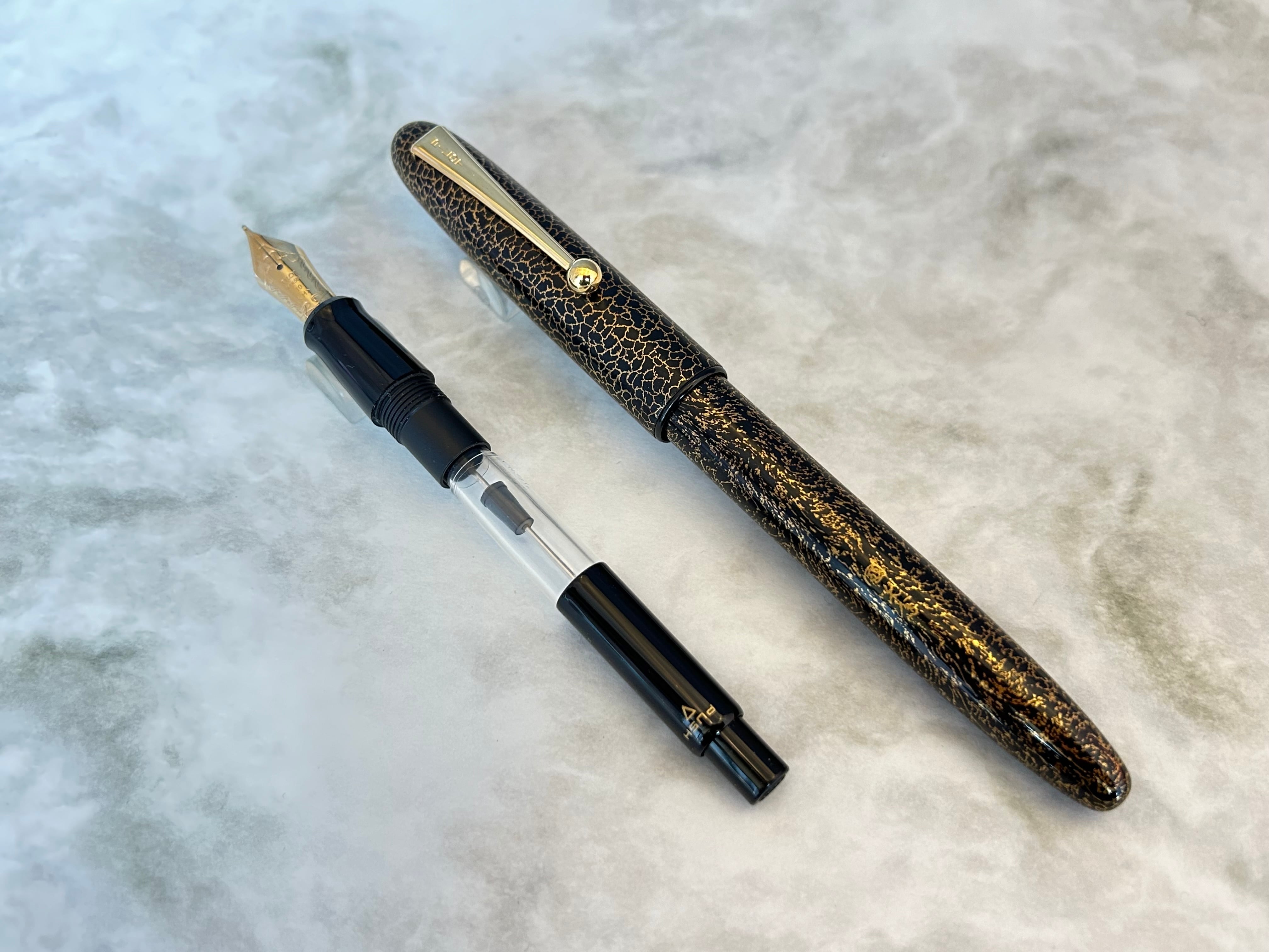 グランディ GranDee 万年筆 パイロット 14K-585 H284 22KGP 日本製