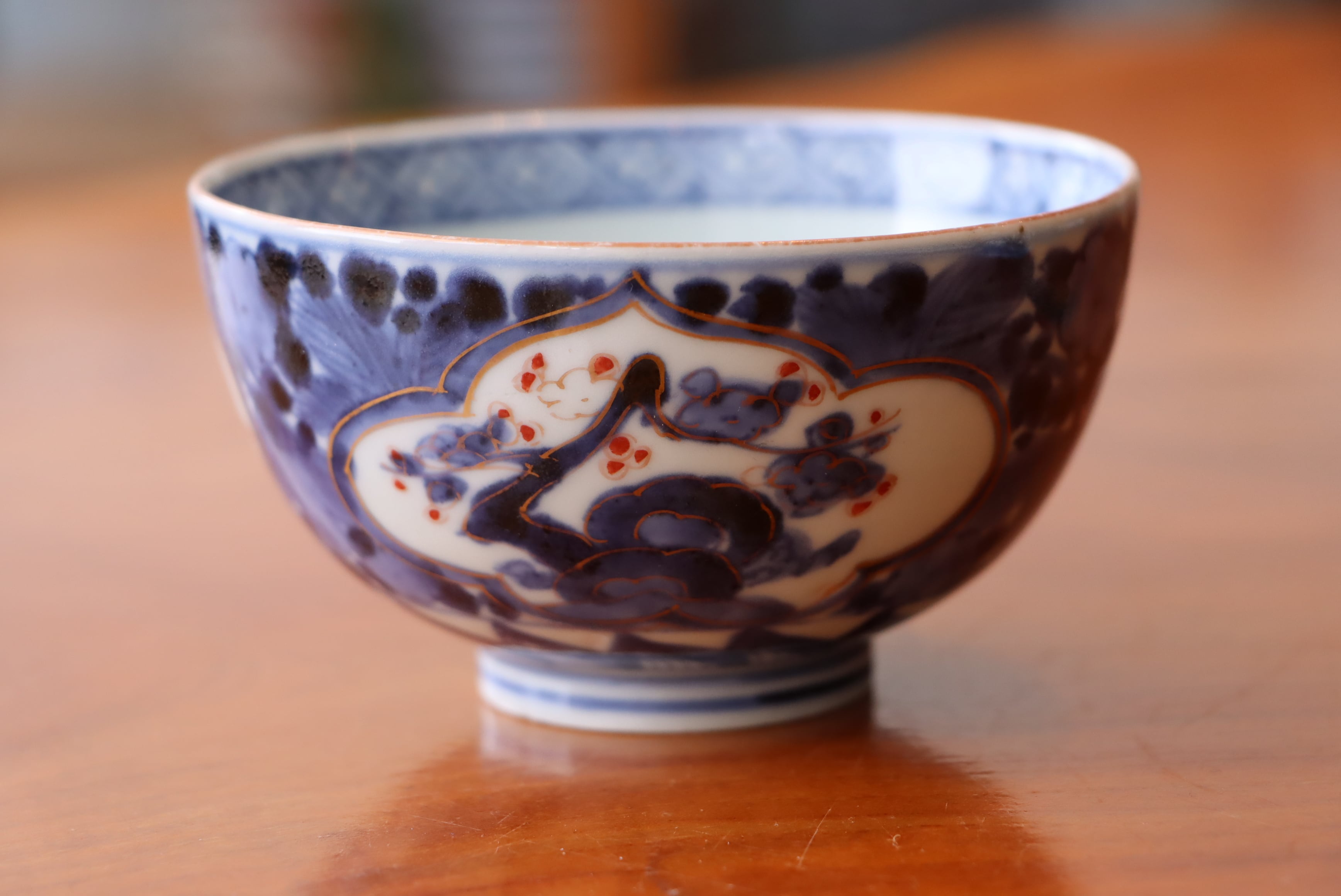 蓋茶碗 古伊万里 染付 松竹梅文 | (有)新原美術