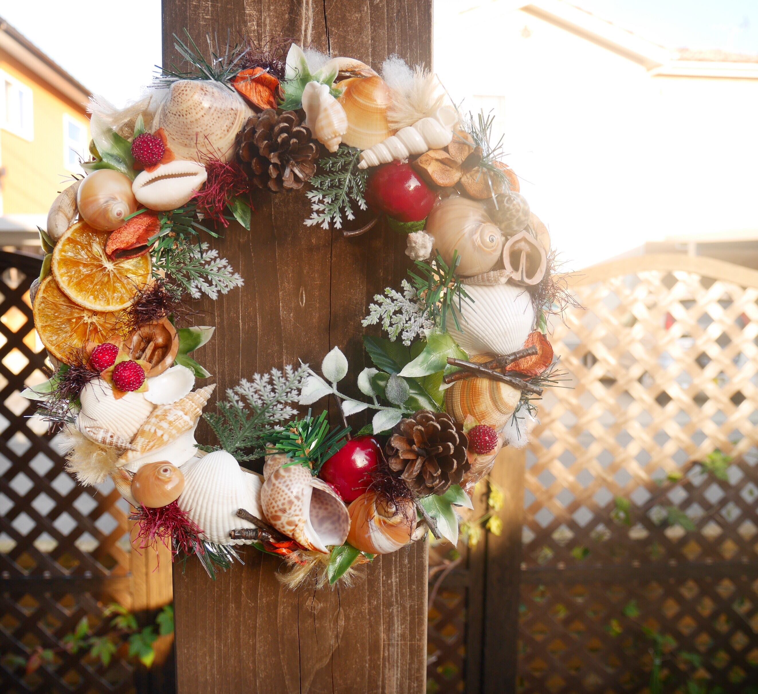 シェルクリスマスリース | shelim