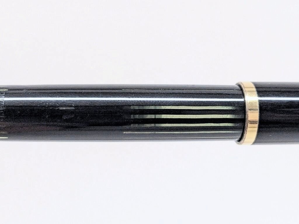 60s ペリカン 400 黒縞 Pelikan 400 （オーブリーク・中字） 14K