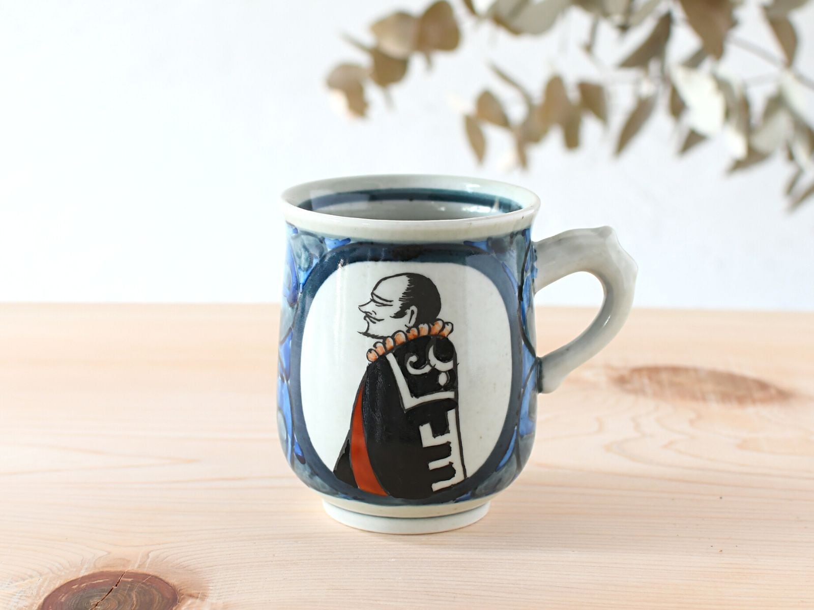 ARITAYAKI STOREオリジナル＊ 有田焼 円左エ門窯 手描き 南蛮人