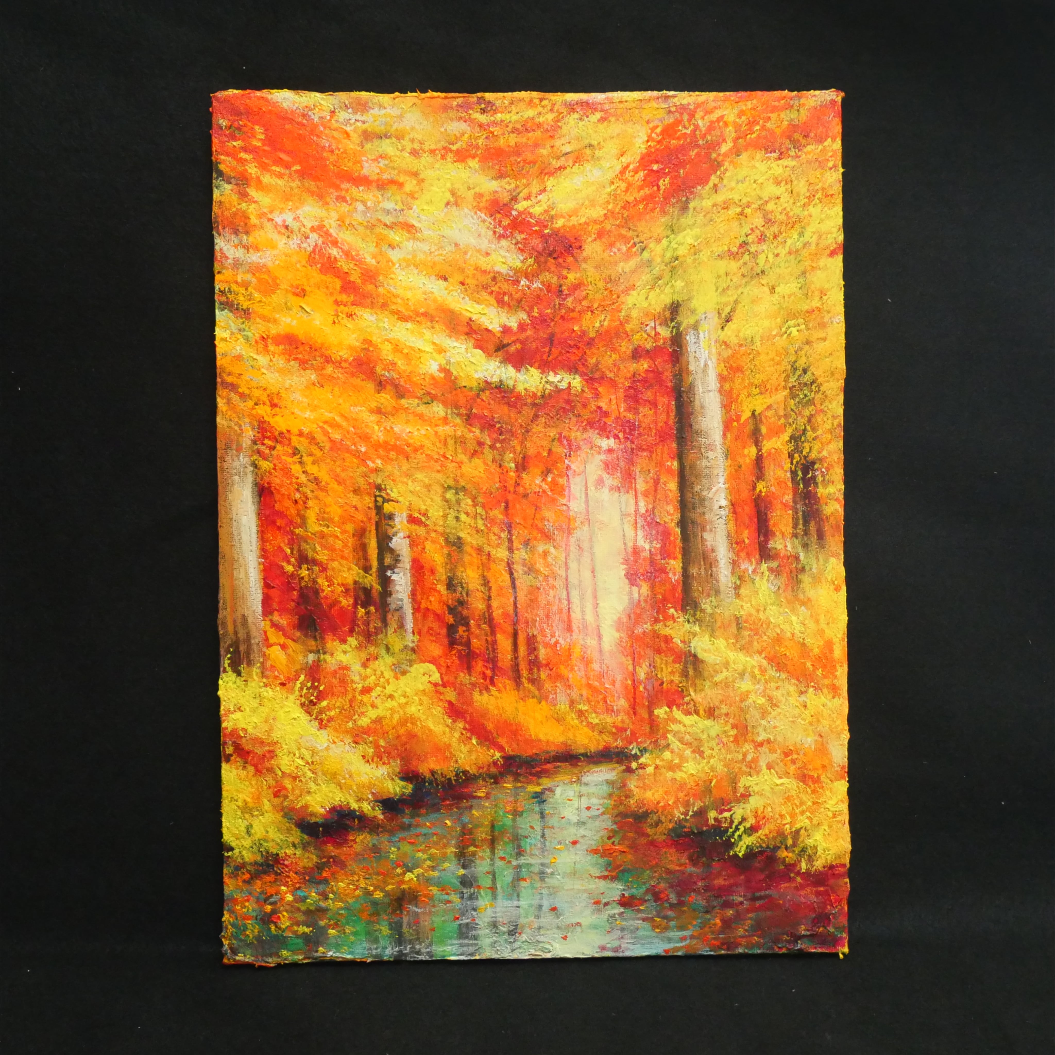 油絵 絵画 【おとぎの国の秋】 【公式通販】