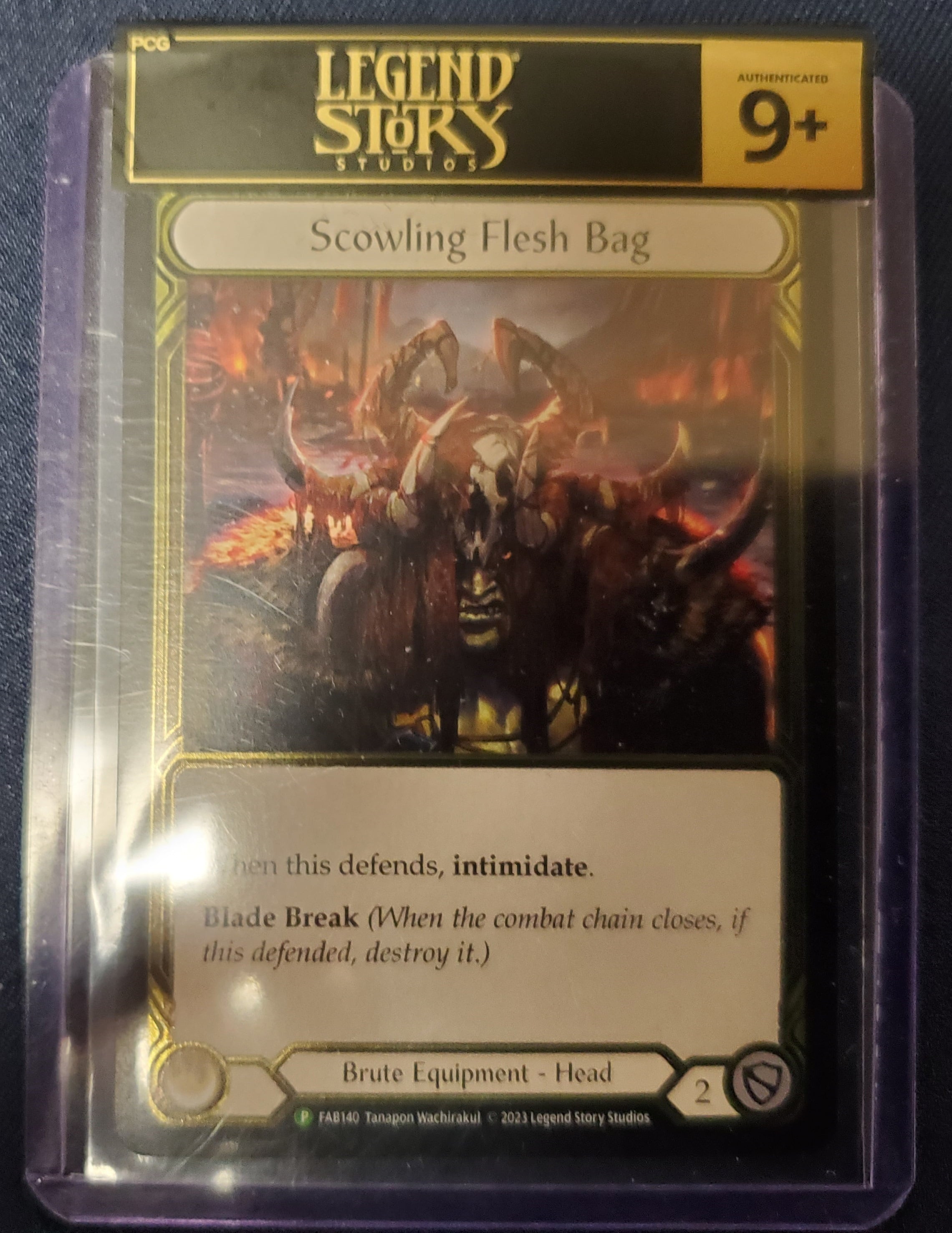 その他 Flesh And Blood Scowling Flesh Bag RF PROMO | カード