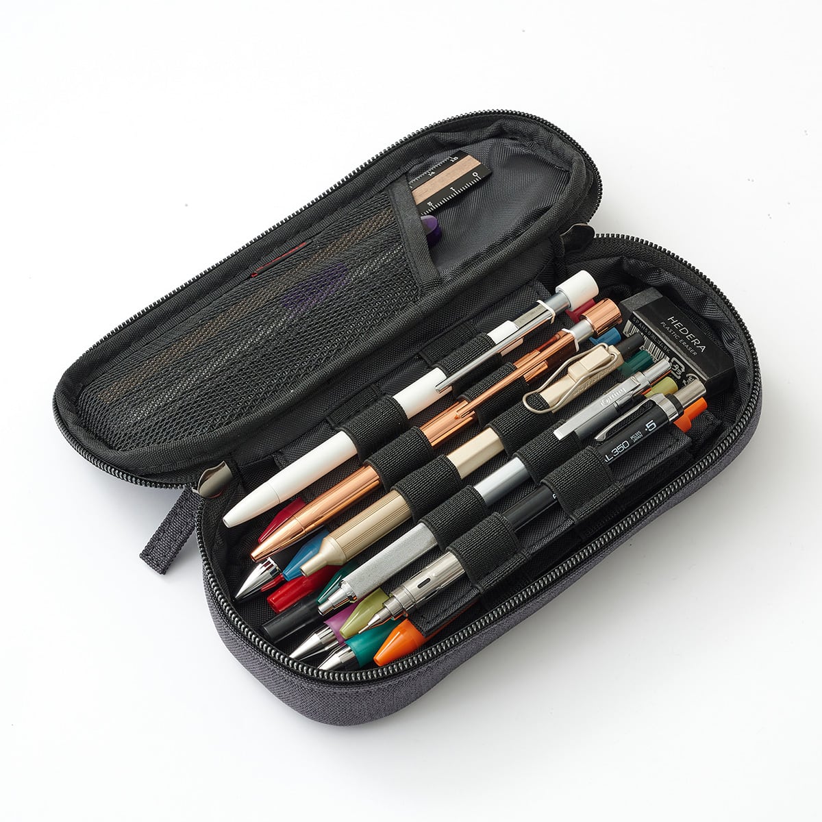 新色ブラック】PF-05L 3階建てペンケース（しーさー監修） | NOMADIC