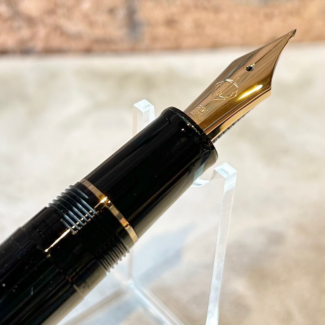 SAILOR「長刀研ぎ万年筆」ゴールド／MF＆M＆B | ペンネジューク