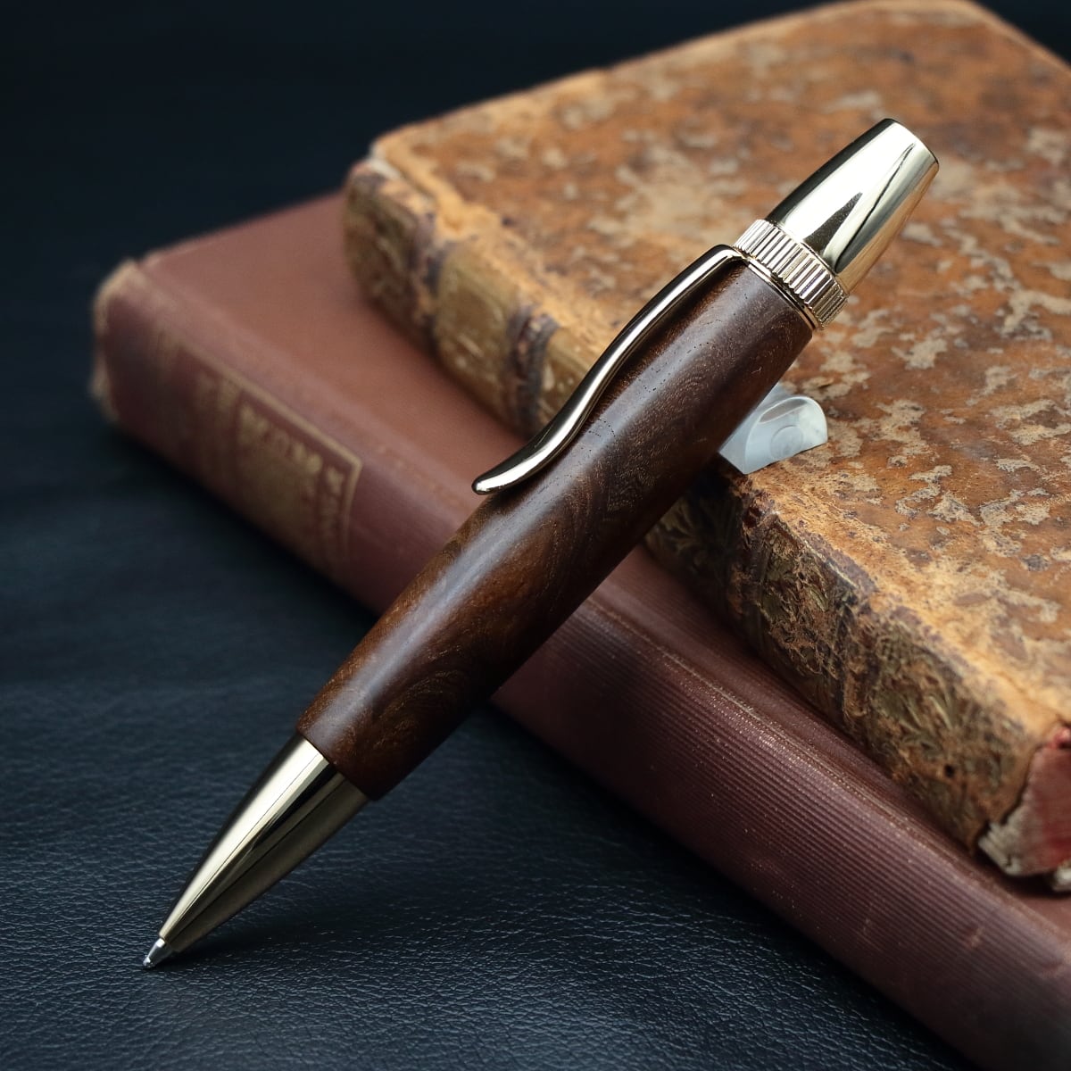 Steef & Co. 伊勢神宮欅リバーペン「彼方」ボールペン木軸ペン