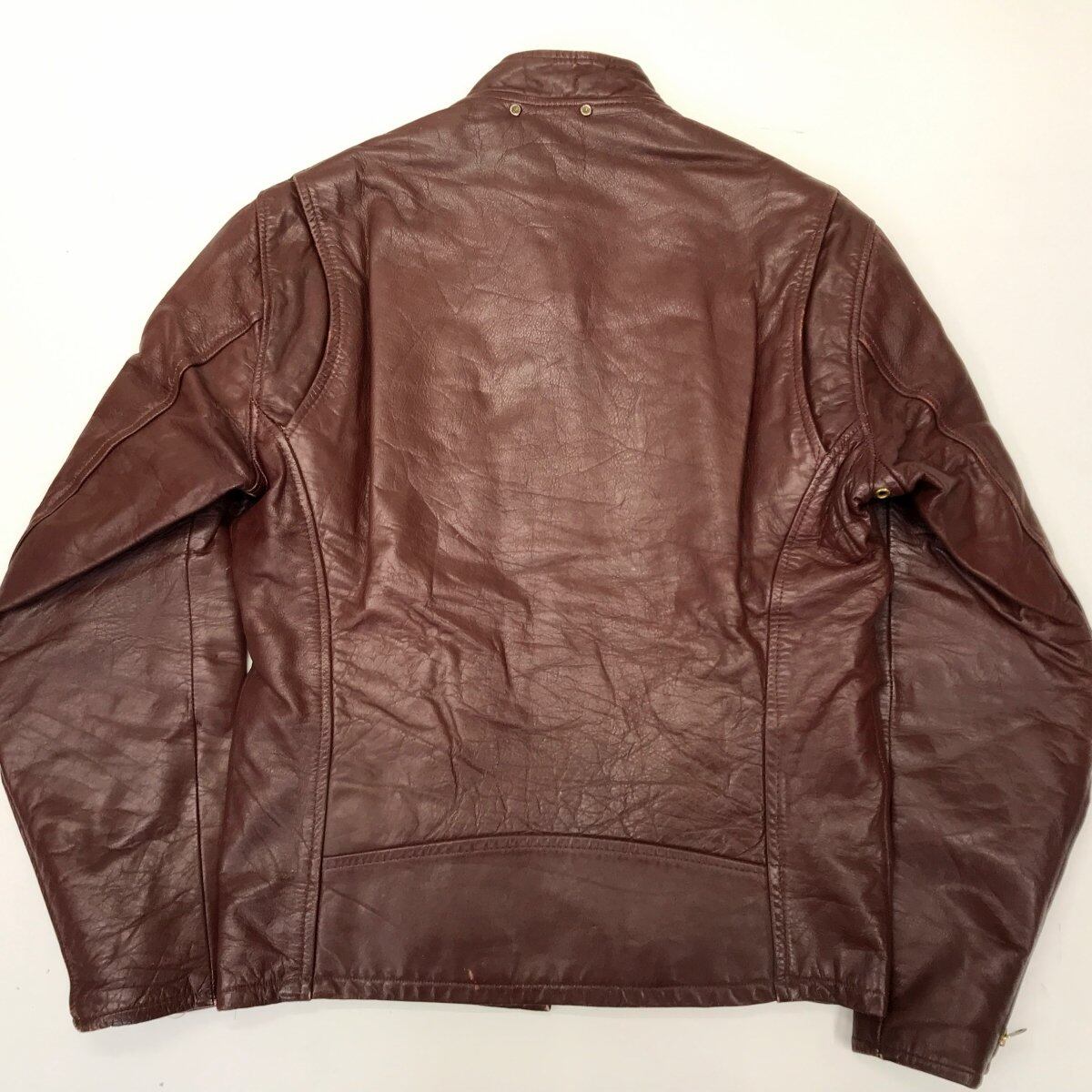 THIS GENUINE LEATHER GARMENT レザーガーメント 70年代 シングル