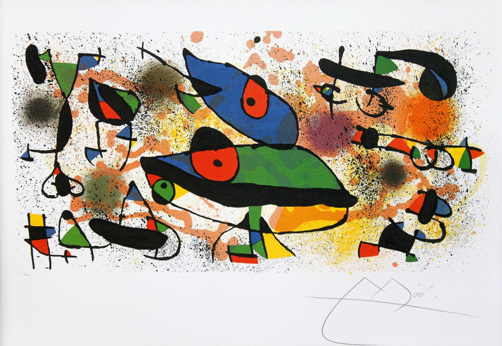 ジョアン ミロ リトグラフ ジョアン・ミロ リトグラフ4 JOAN MIRO