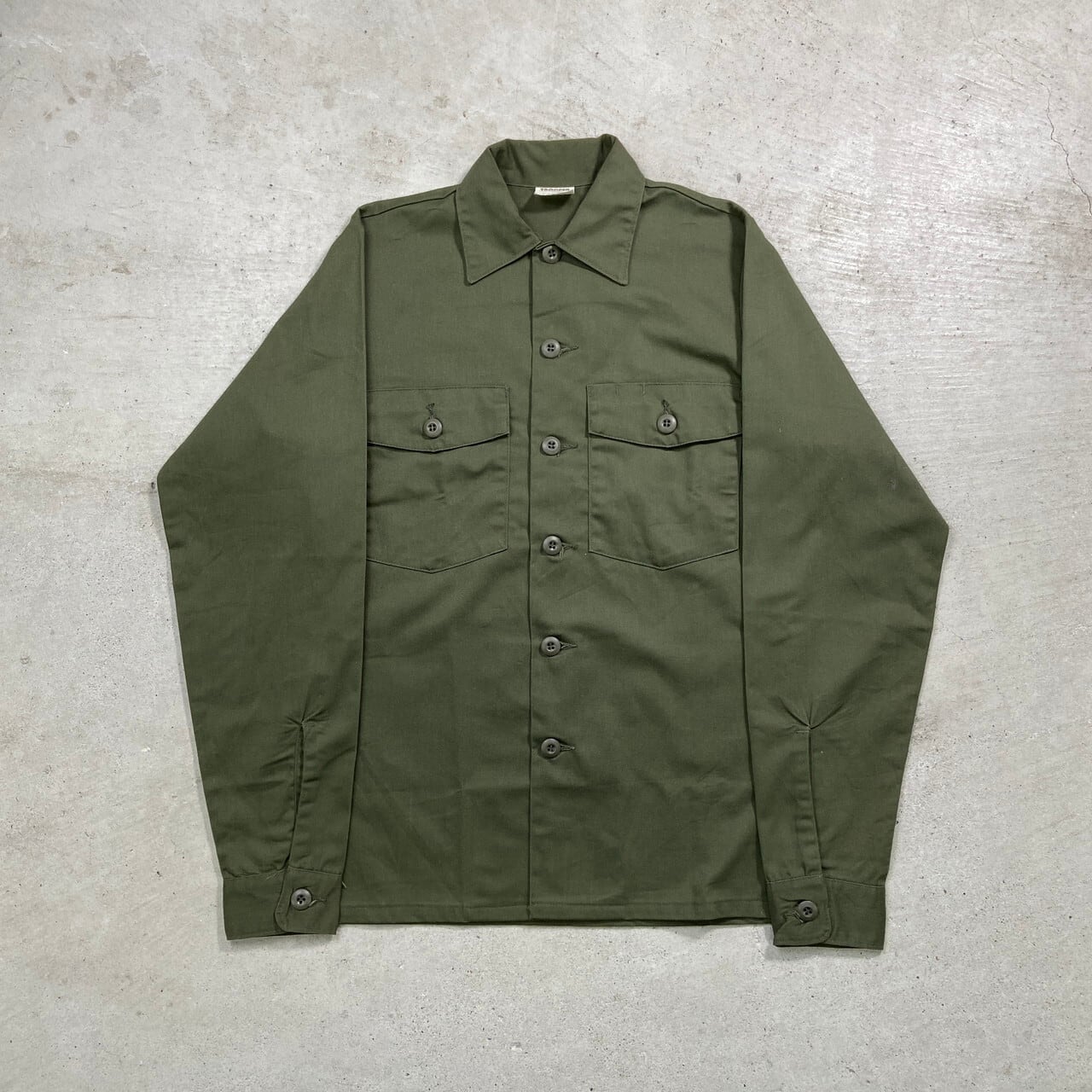 80年代頃 TROOPER 民間品 U.S.ARMY ユーティリティシャツ ミリタリー