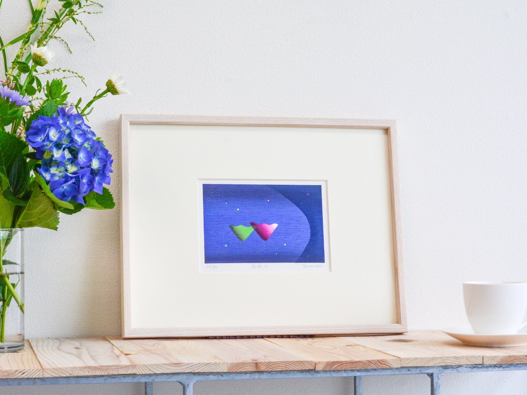 木版画 大西靖子 つくし 公式通販 木版画 大西靖子 つくし