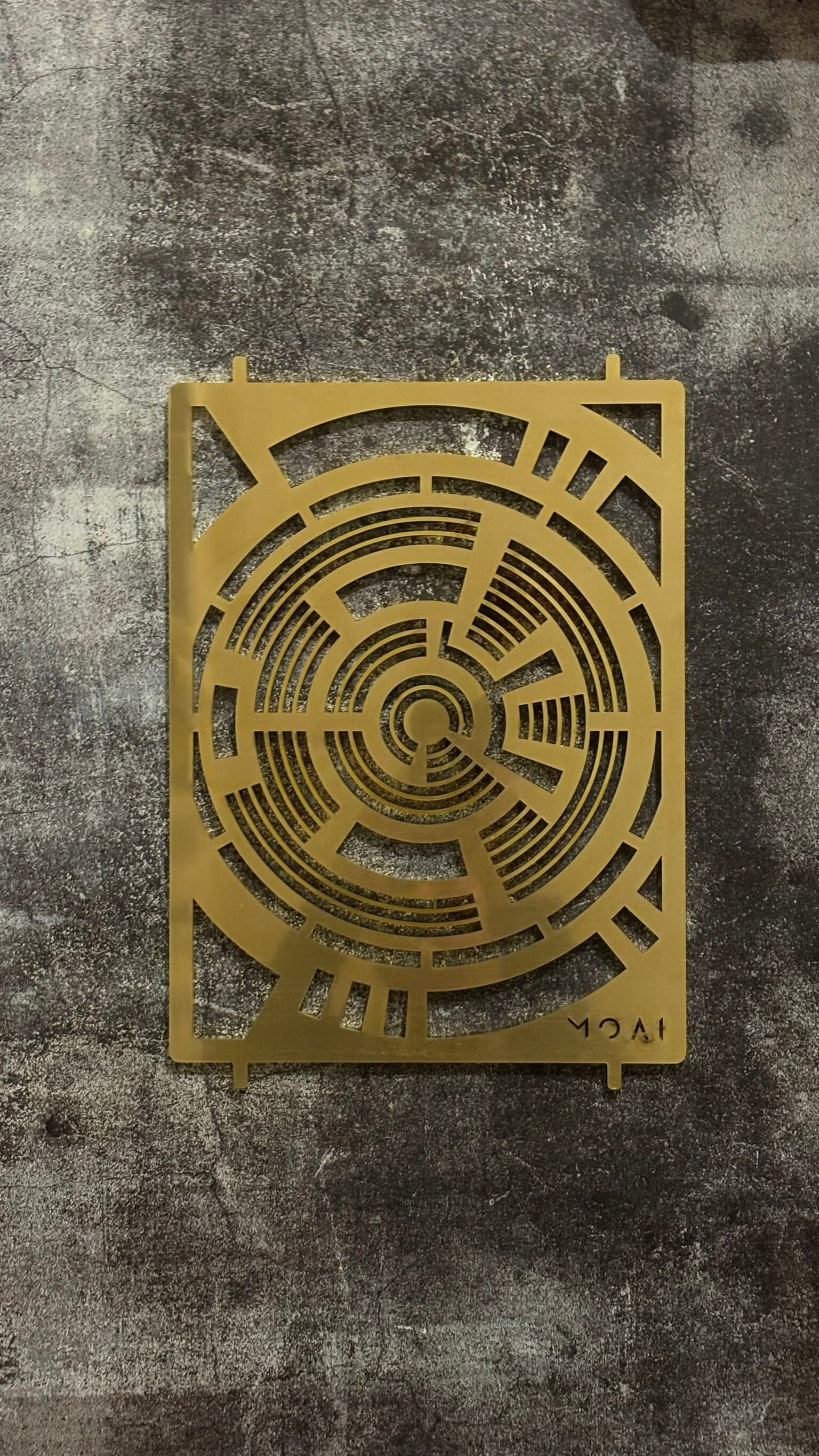 snowpeak フラットバーナー用 真鍮製五徳 | MOAI