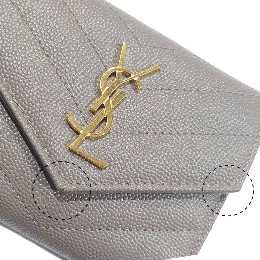 SAINT LAURENT サンローラン YSL カサンドラ マルチ フォールド