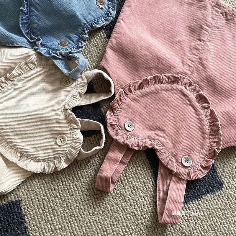 ハンドメイドジャンパースカート小型犬コーデュロイ