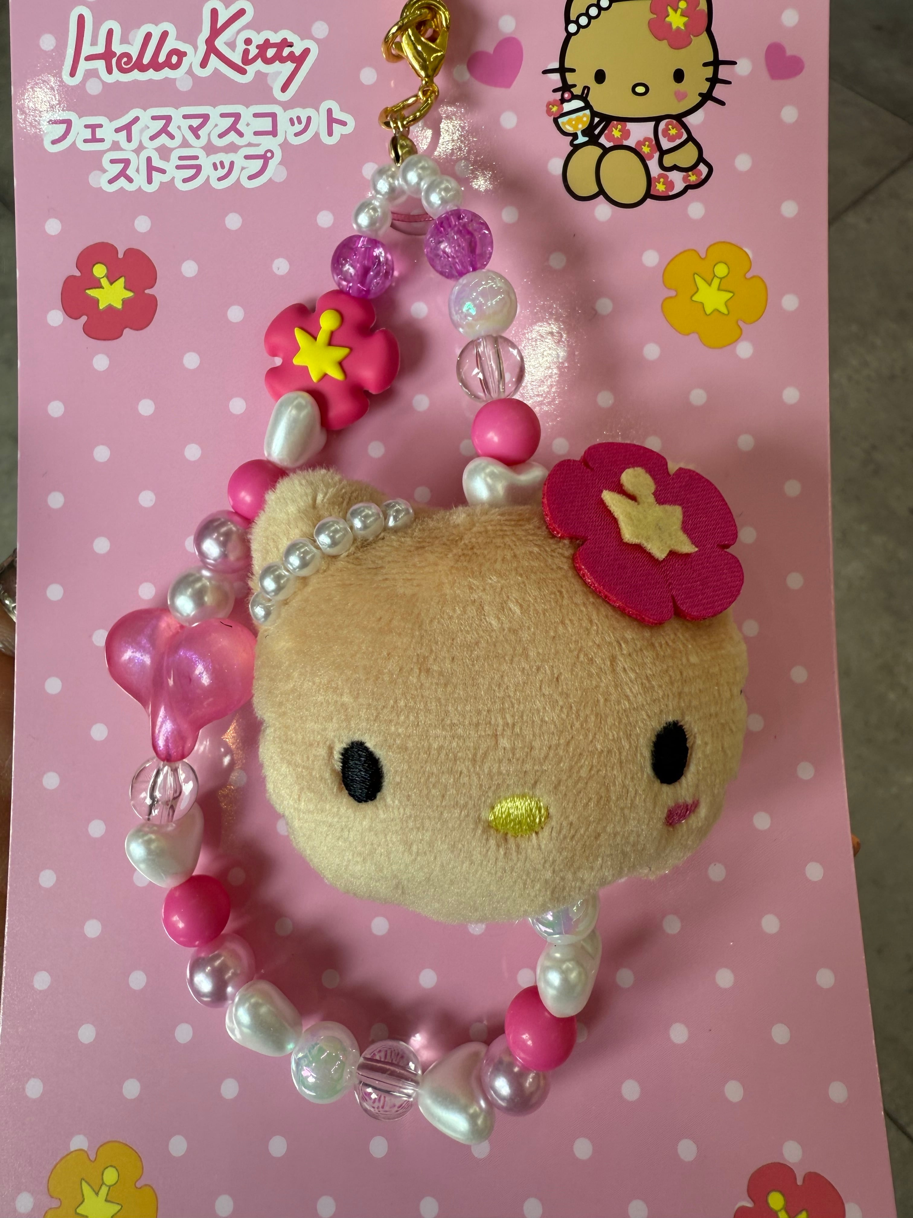 ハローキティ お散歩シリーズ ストラップ ホワイトテリア♪ 激レア
