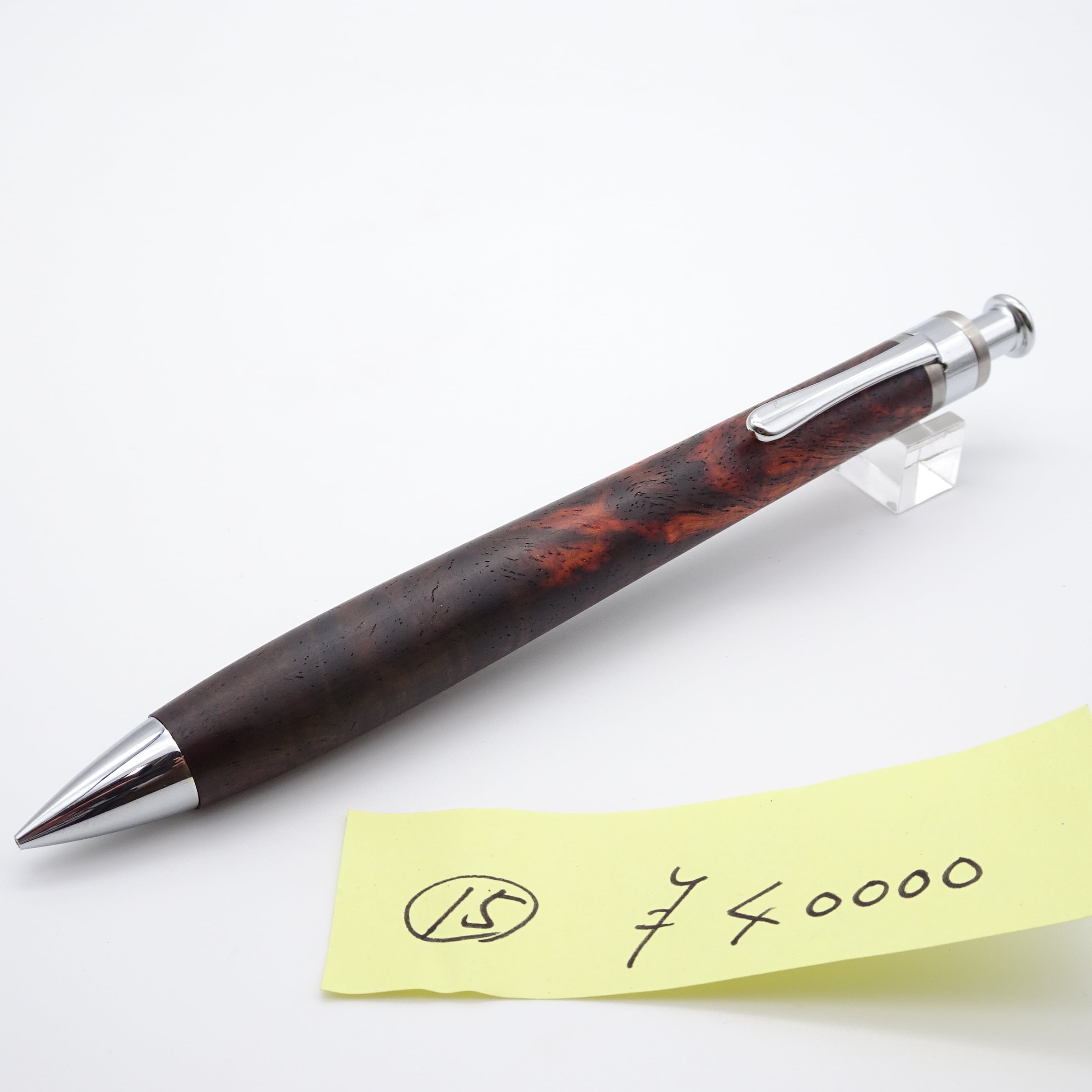 工房楔クローズドエンド楔サテンウッド•クレープマートル瘤杢