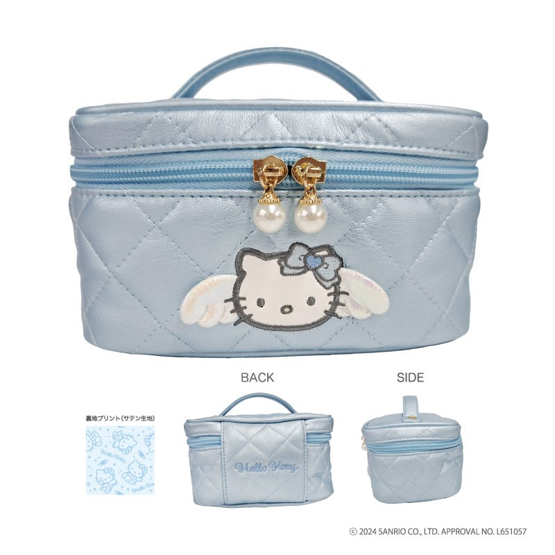 ハローキティ 90s エンジェルキルティングバニティポーチ 8月中旬入荷