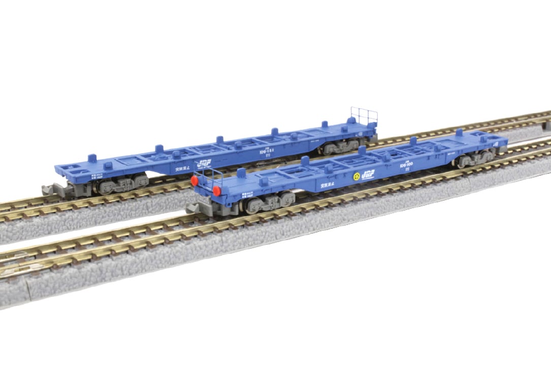 T007-1 コキ106 ブルー 2両セット (Koki 106 Blue Color Set
