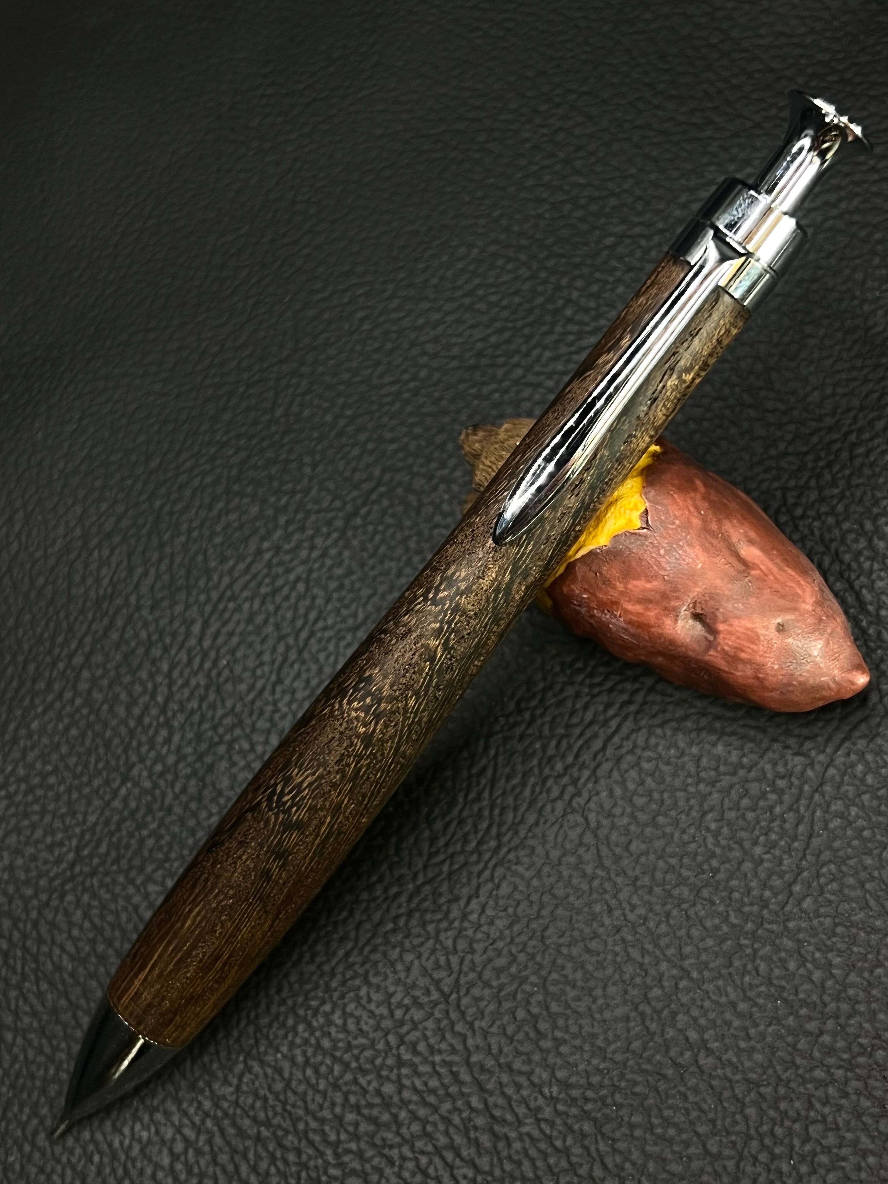 激レア品 こぶた工房 インドローズウッド オーロラ杢 ワックス4個追加