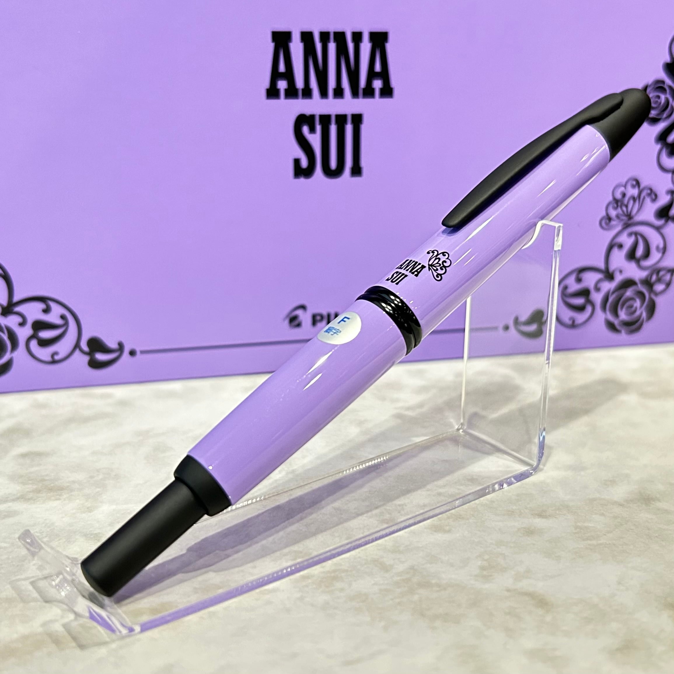 数量限定】PILOT「ANNA SUI（アナ・スイ）キャップレス万年筆」／字幅F