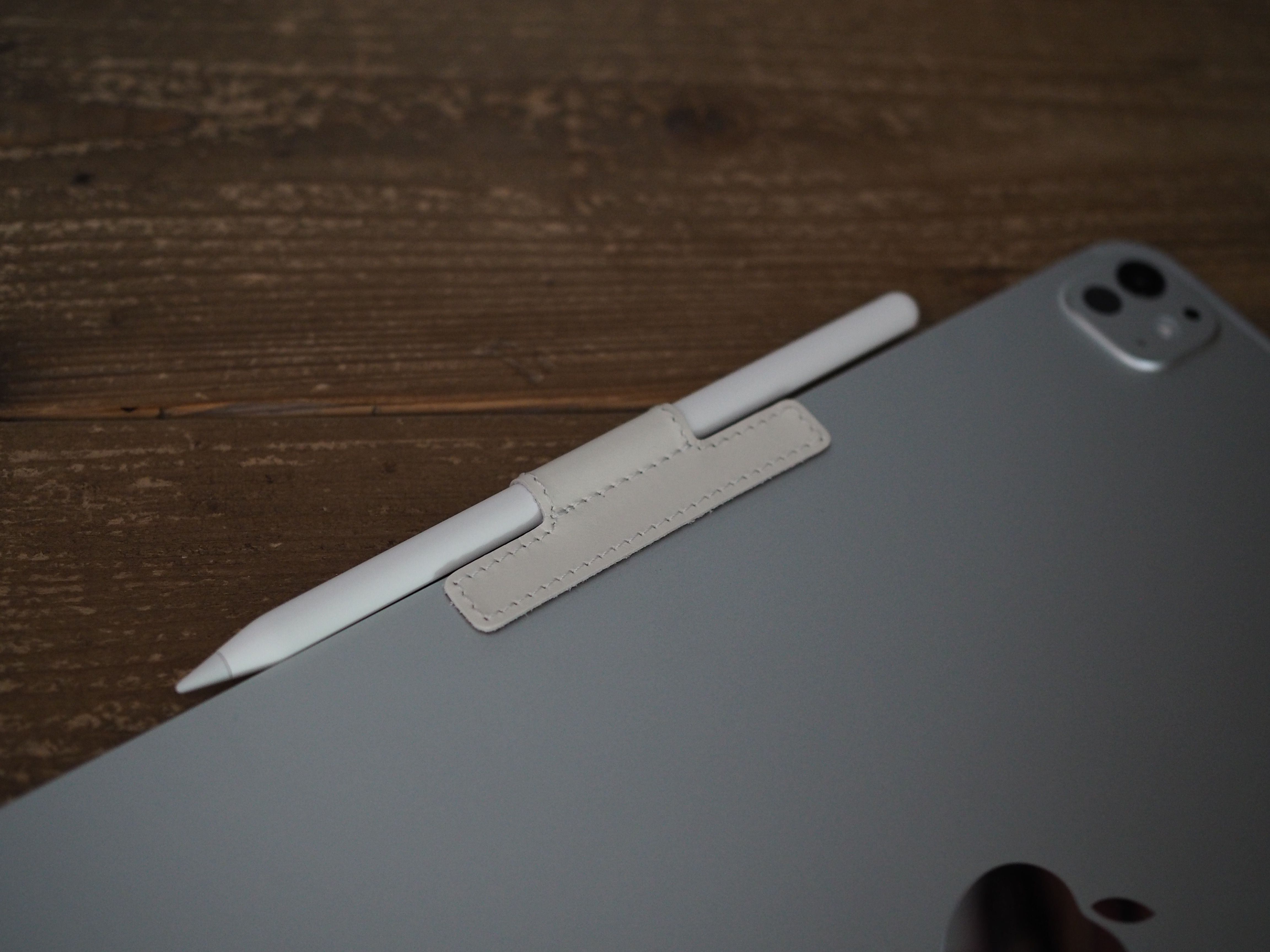 Leather Apple 新品 ♪♪ drip apple pencil ホルダー レザー 黒