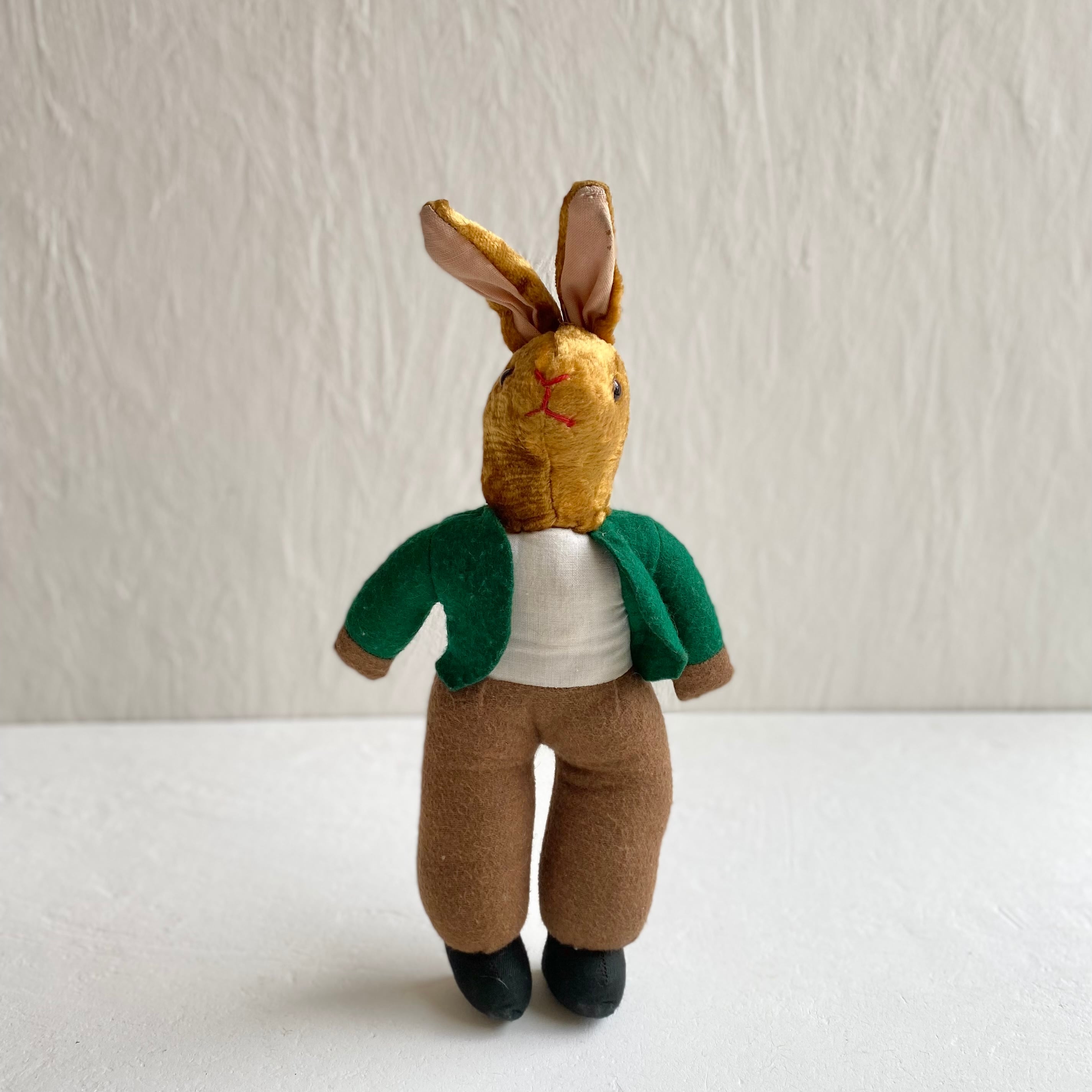 ドイツ製 Steiff ヴィンテージ かわいい居眠りウサギ シュタイフ