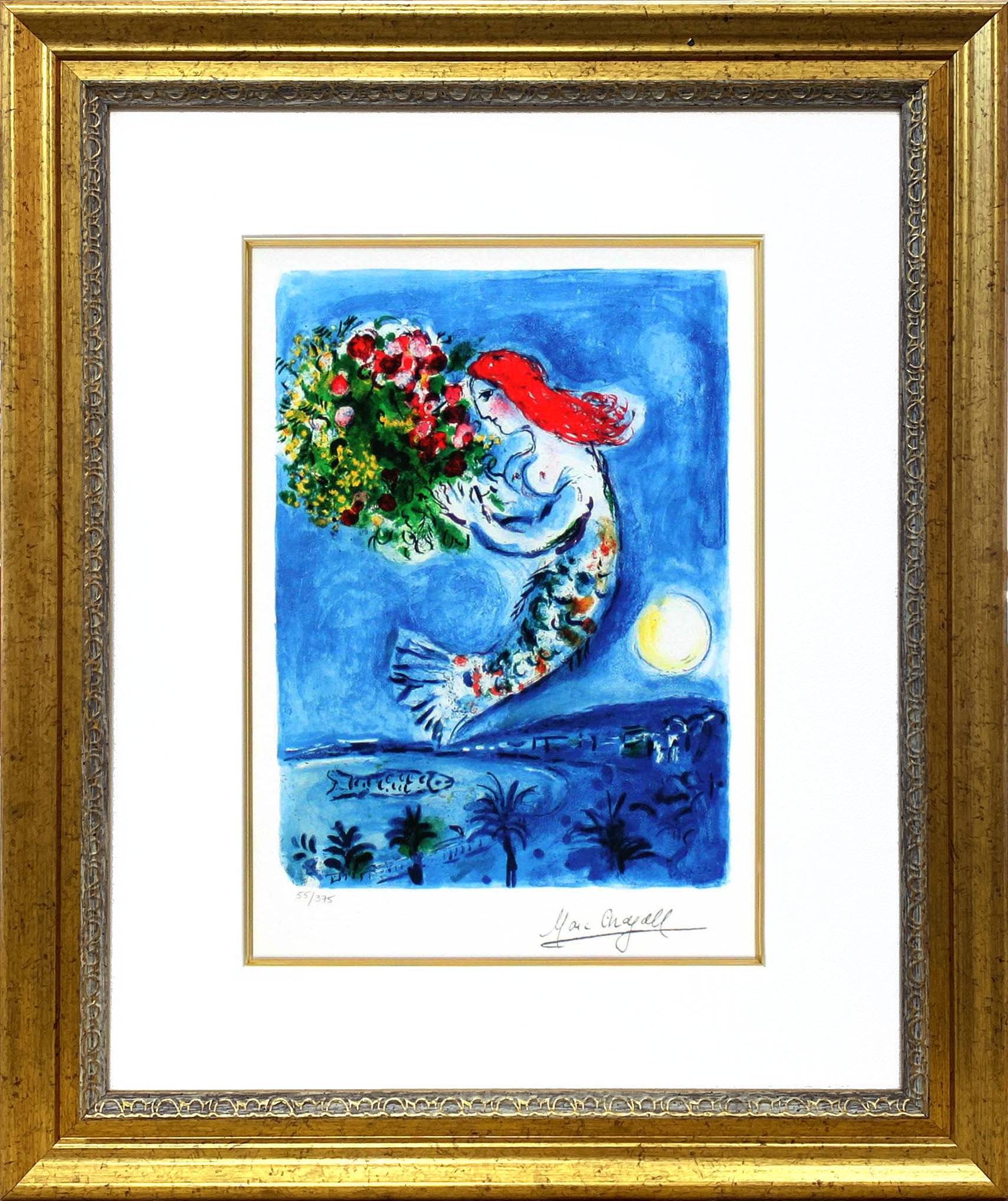 Marc Chagall マルク・シャガール天使の湾M286