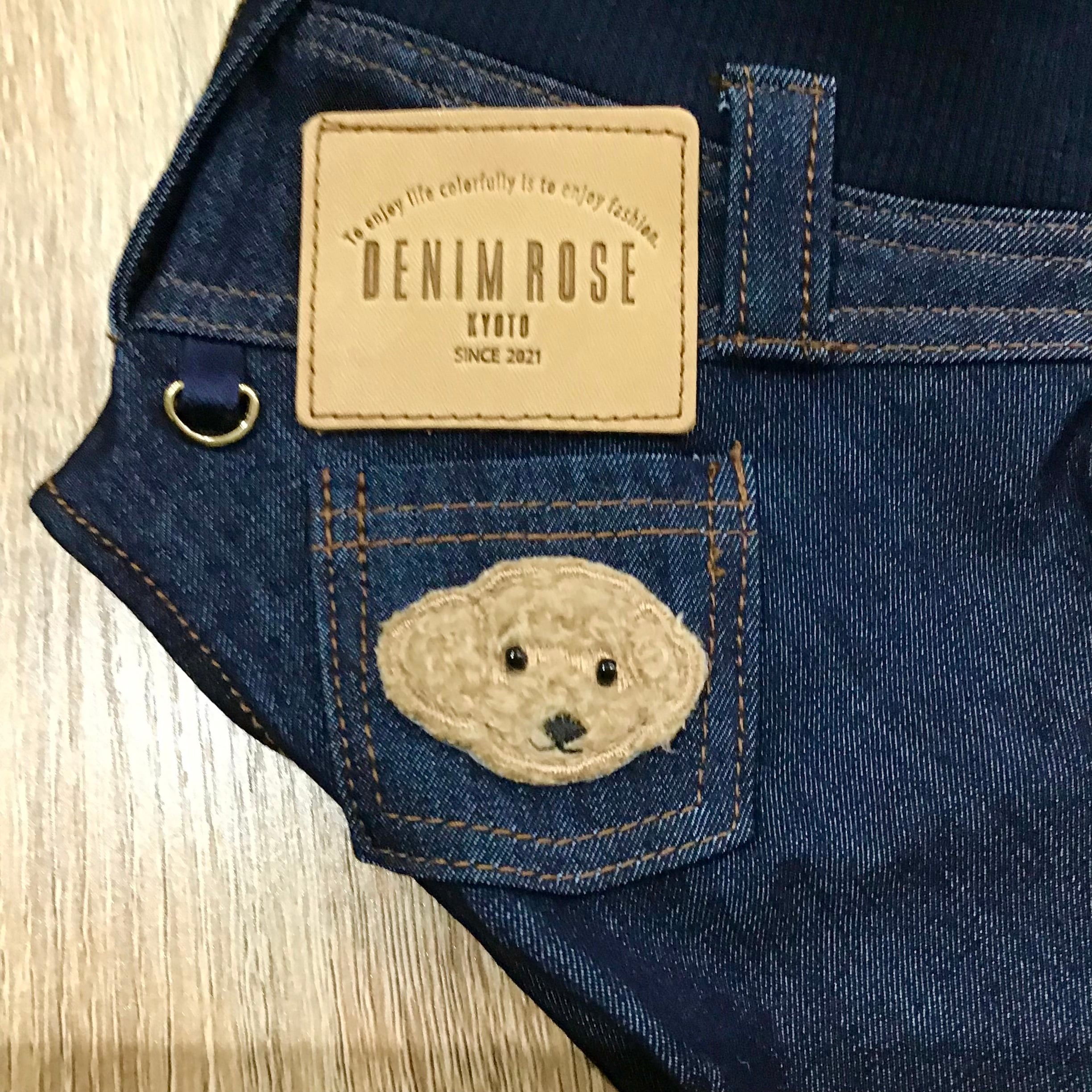 デニムローズ/ワッペンデニムパンツ | dog select shop Ange【ドッグ