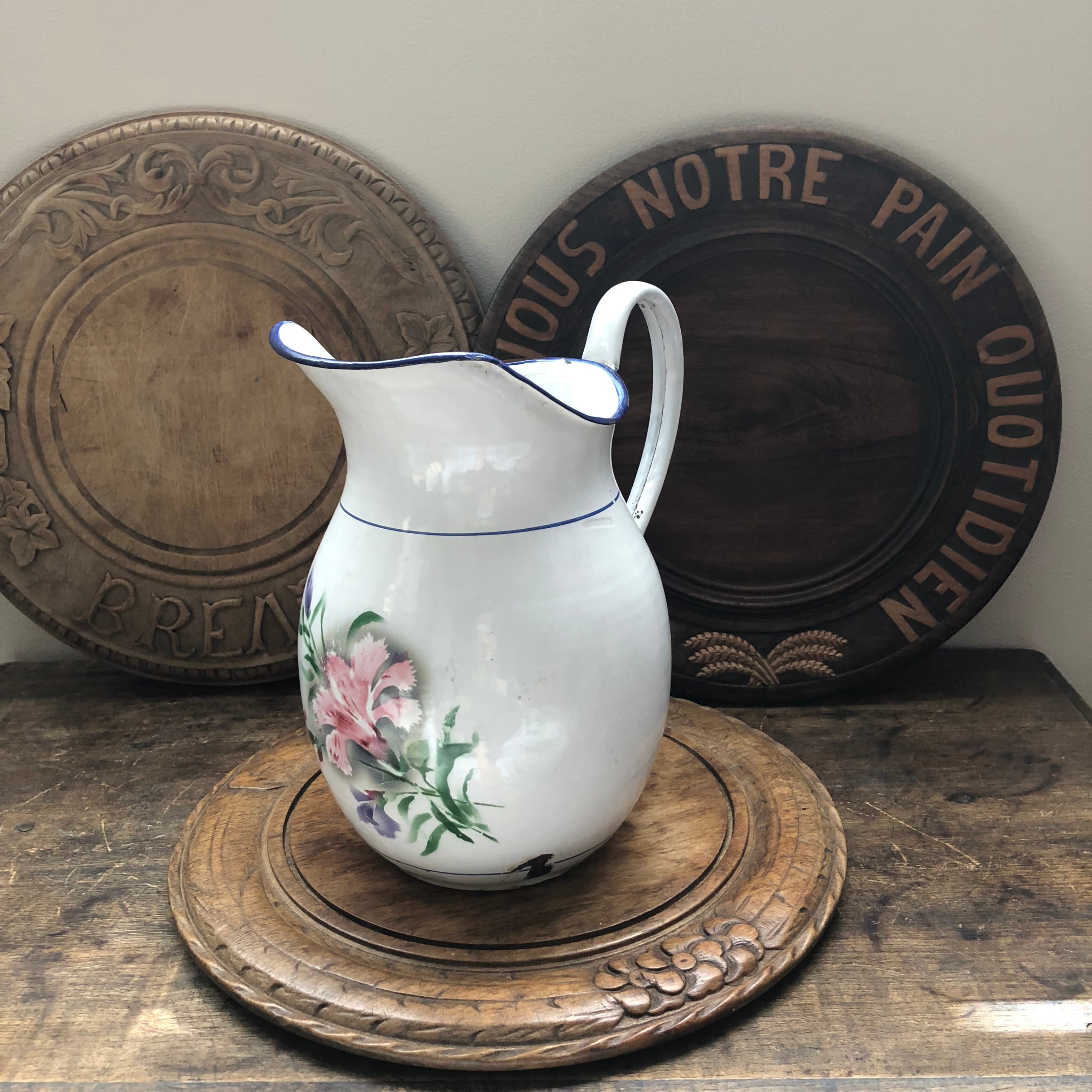 Yホーロー ウォータージャグ JAPY キッチン 雑貨 ピッチャー ファーム