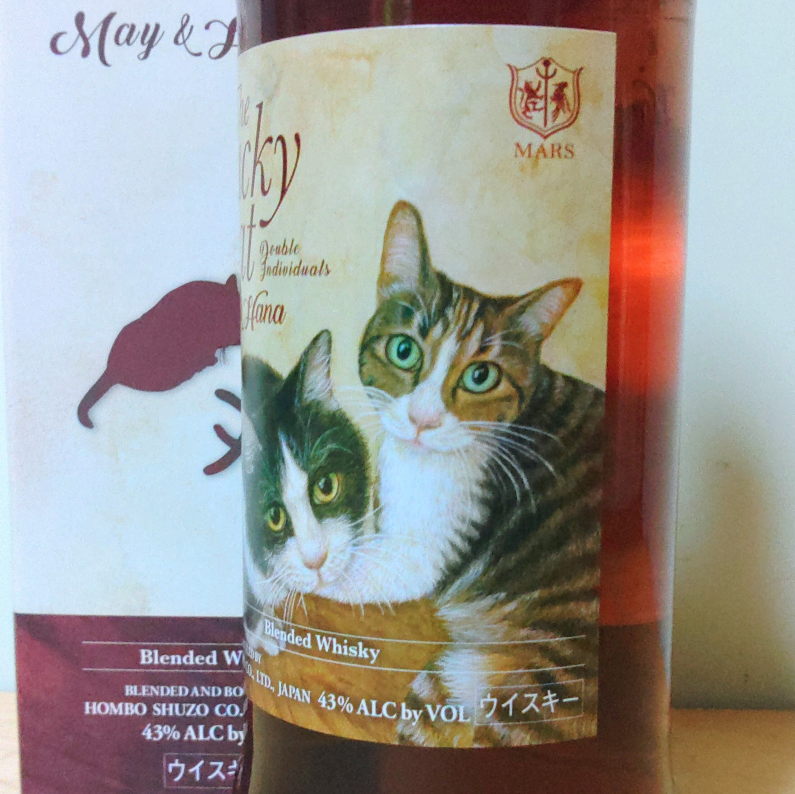 ボトル☆数量限定入荷☆マルスウィスキー】The Lucky Cat Double