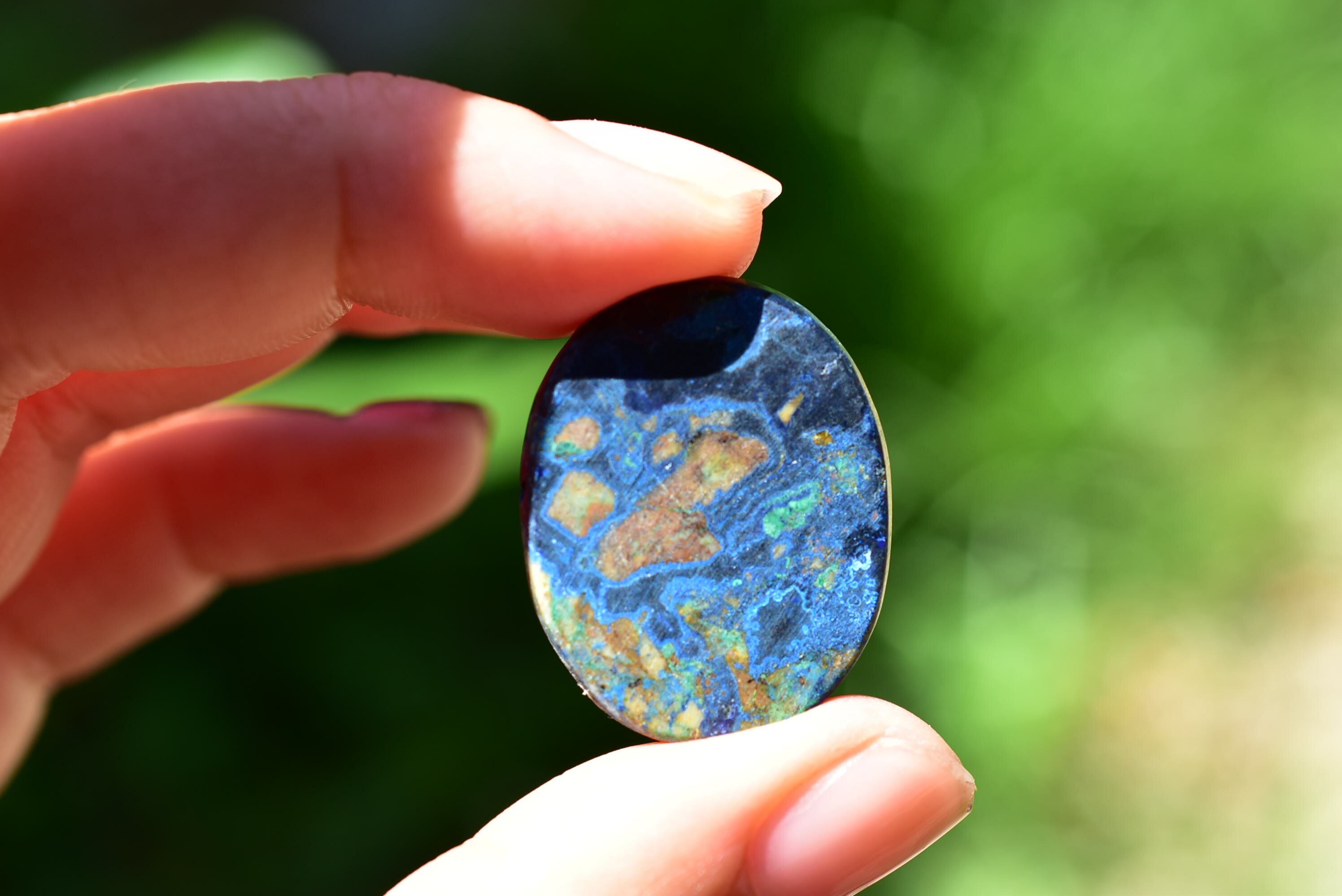 綺麗！アメジストたんとマラカイトたんだよ！これもズーンと来る