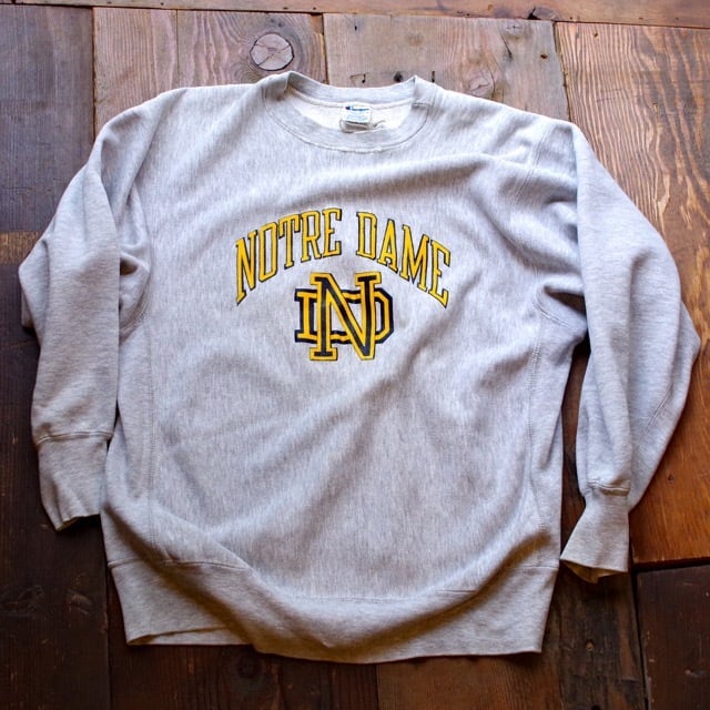1980s Champion Reverse Weave / チャンピオン ノートルダム大学