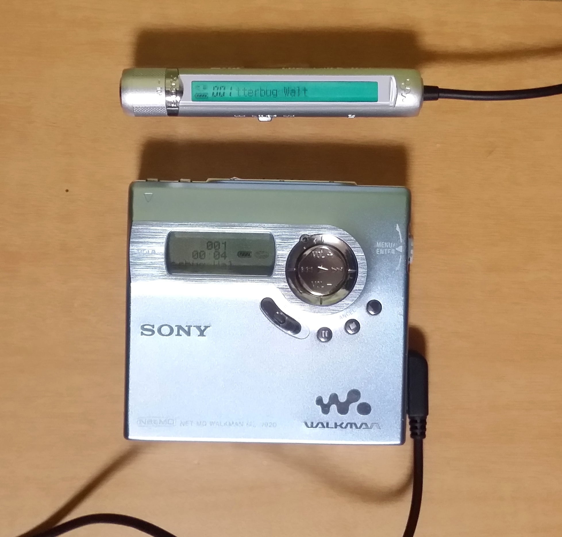 SONY ポータブルミニディスクレコーダー MZ-B10 取扱説明書付 2006年製☆