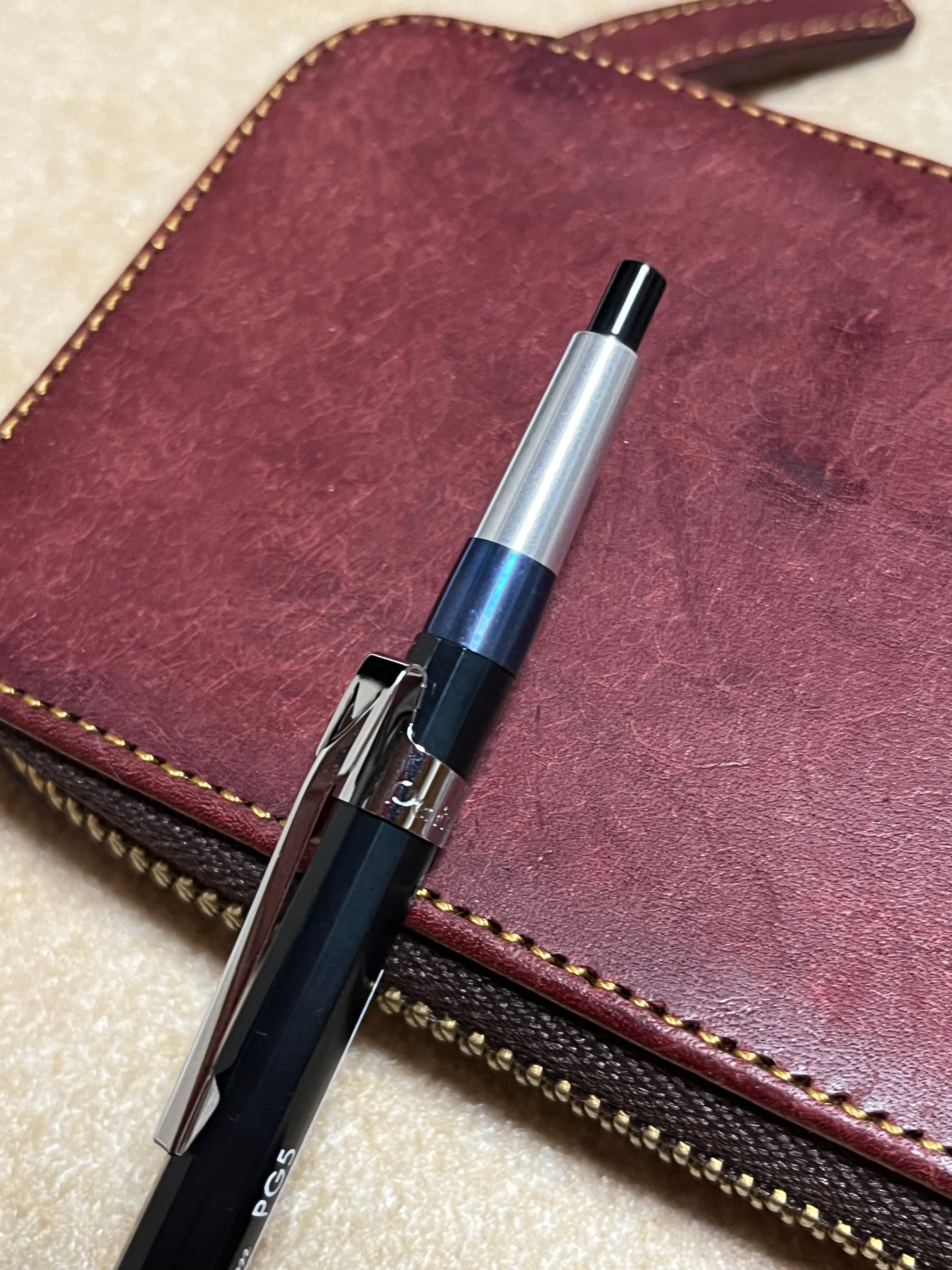 PG5 硬度表示窓部分 ブルーチタン | 蒼天クラフト