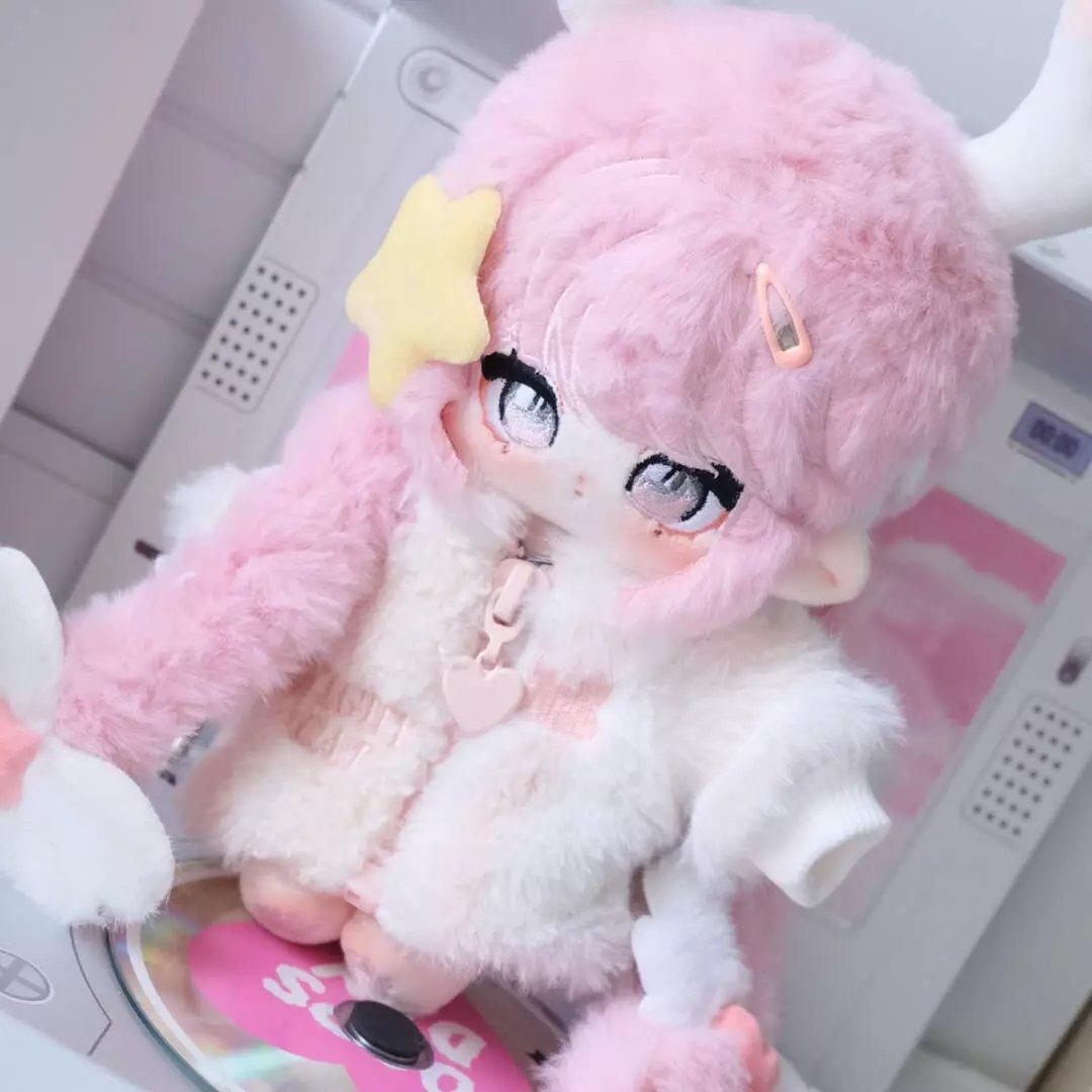 ぬいぐるみ服 着せ替え 20cm ぬい活 パーカー モコモコ 推しぬい