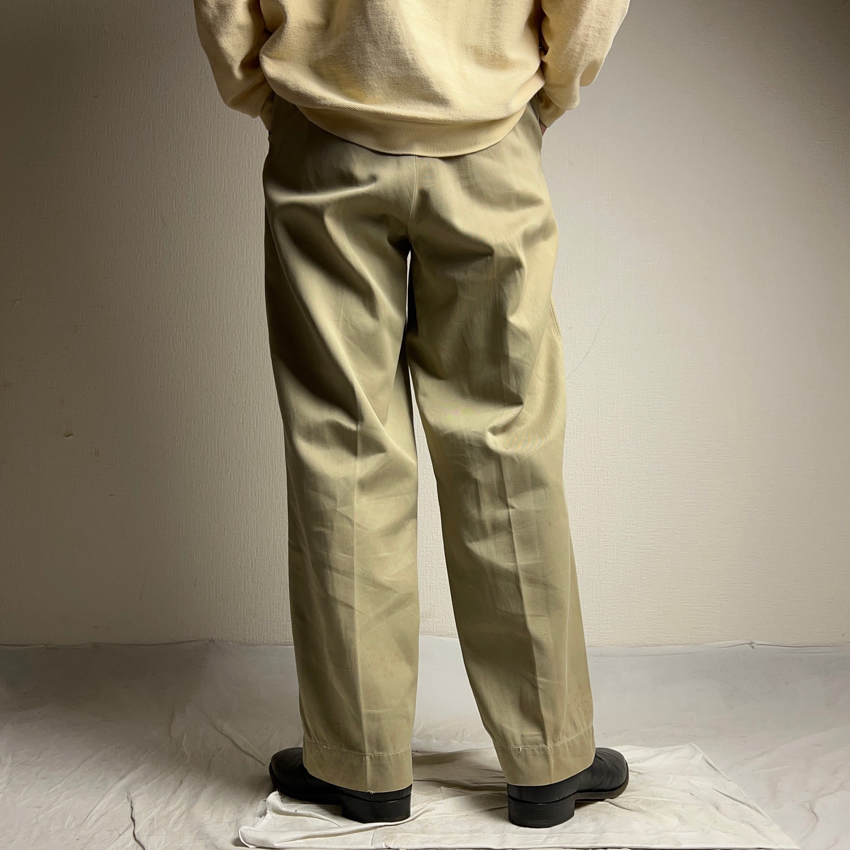 1950's U.S.ARMY CHINO PANTS 32×33 50年代 アーミーチノパン 米軍