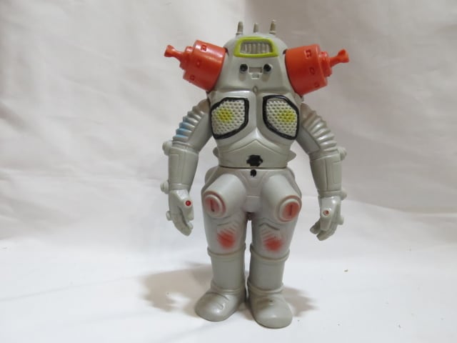 ブルマァク 当時物 ウルトラセブン怪獣ロボット キングジョー ソフビ