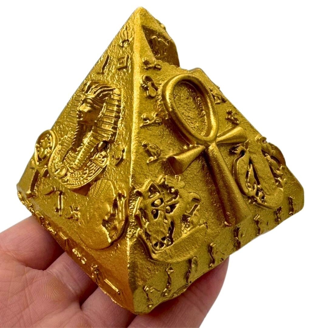 置き配配送】【在庫限り】オルゴナイト ファラオ アンク ゴールデン