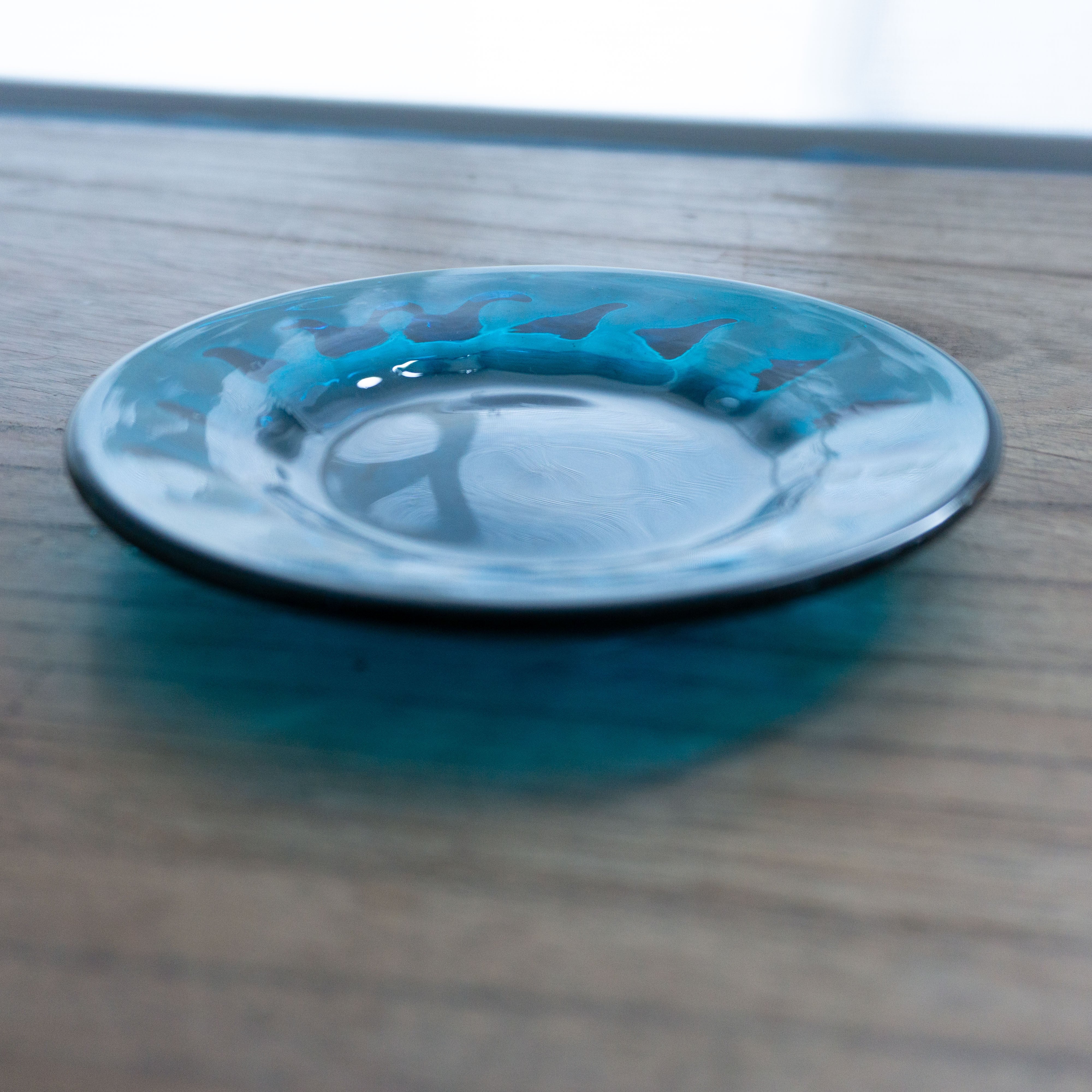 小谷眞三 倉敷ガラス 小皿12cm 2枚 小谷眞三 倉敷ガラス 小皿12cm 2枚