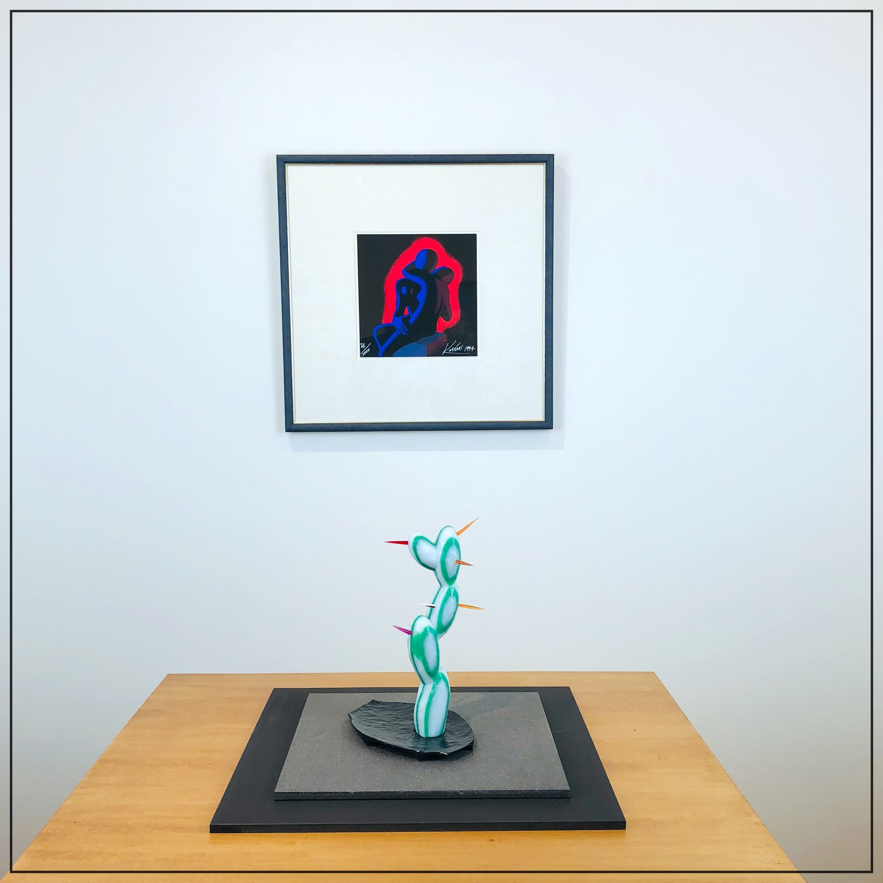 ☆マークコスタビ MARK KOSTABI 2001年 アクリル画1点物